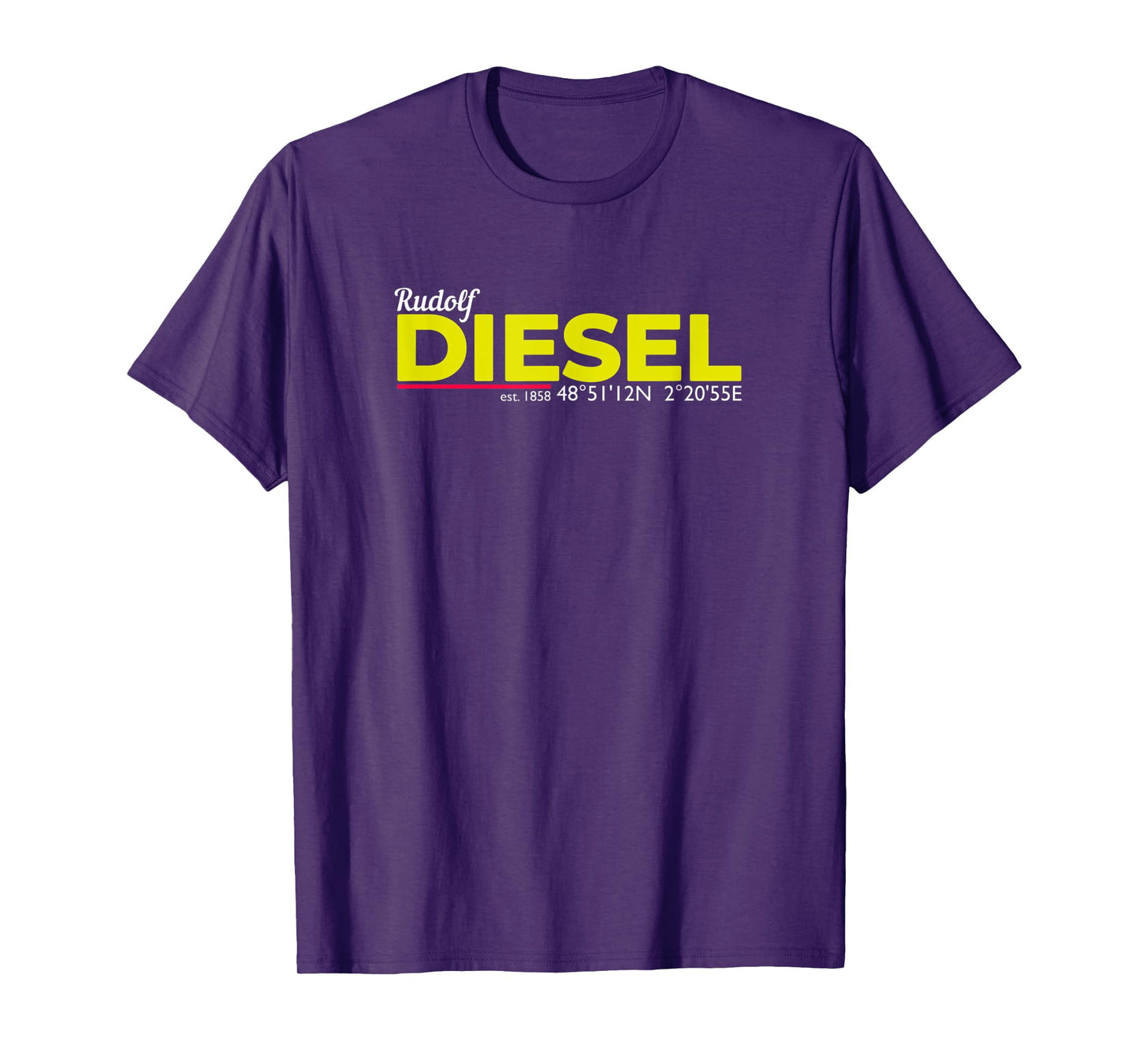 Rudolf Diesel 1858 I Diesel Tuning Diesel Engine I Diesel Tank T-Shirt