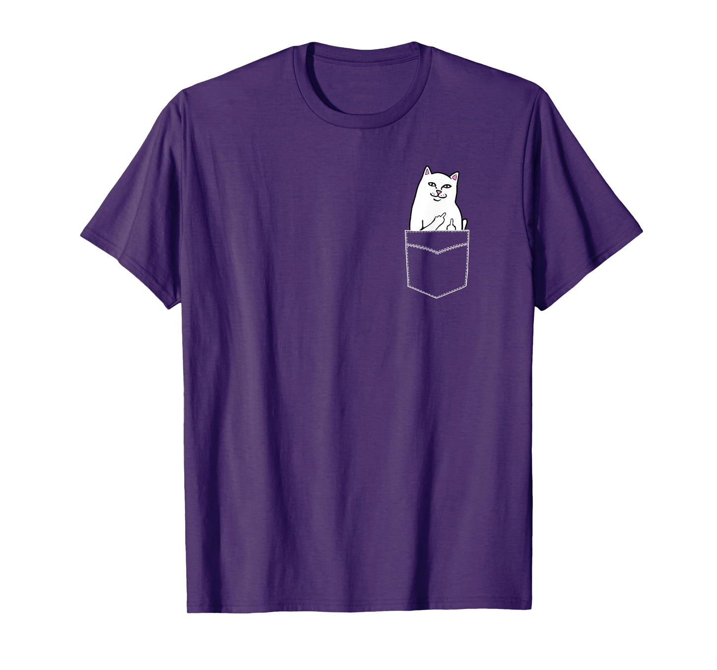Cat Flip Off Flip Off Cat Bag Memo Give Your Finger T-Shirt
