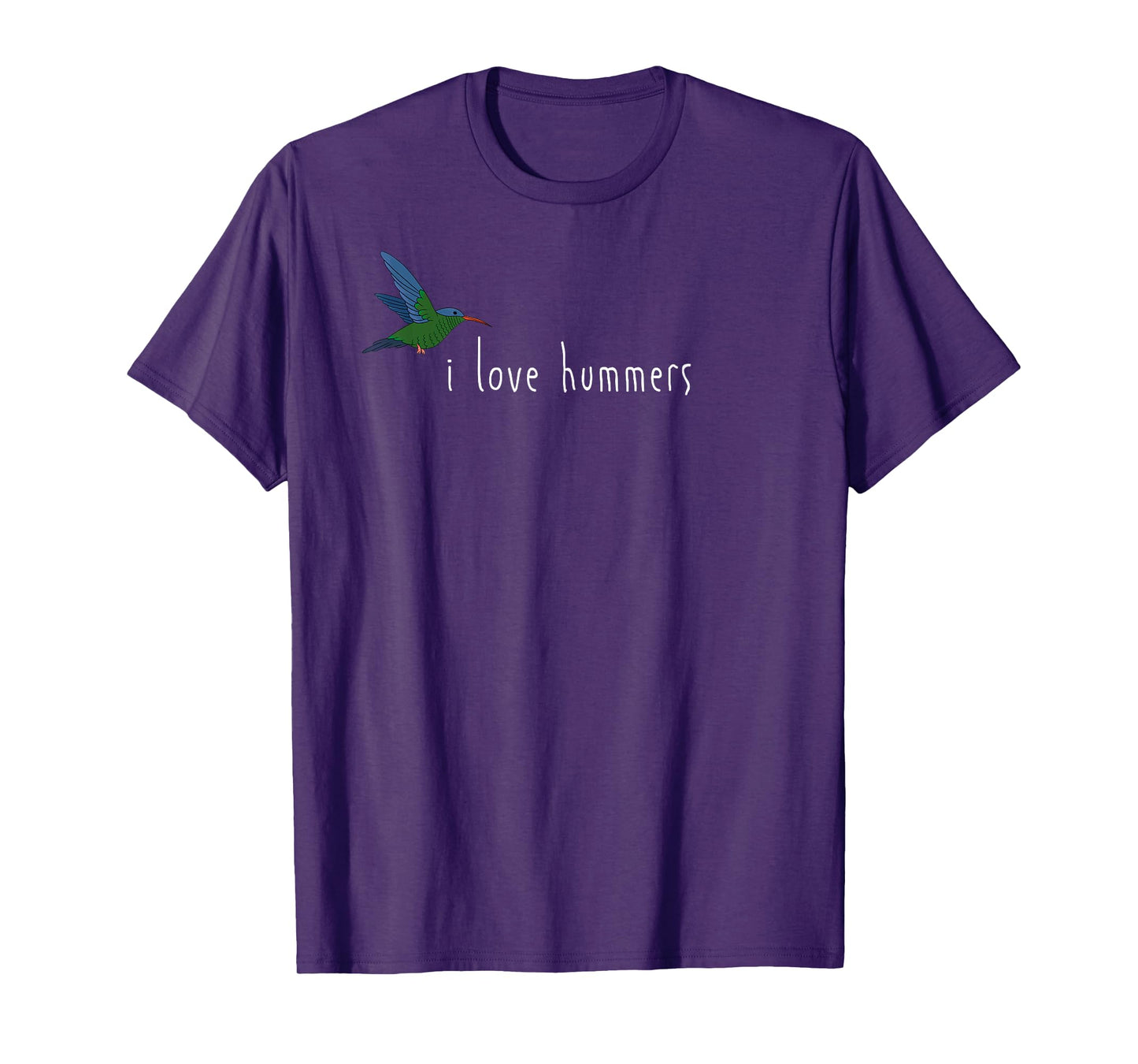 I Love Hummers Awesome Hummingbird Lover Tee and Decor Funny T-Shirt