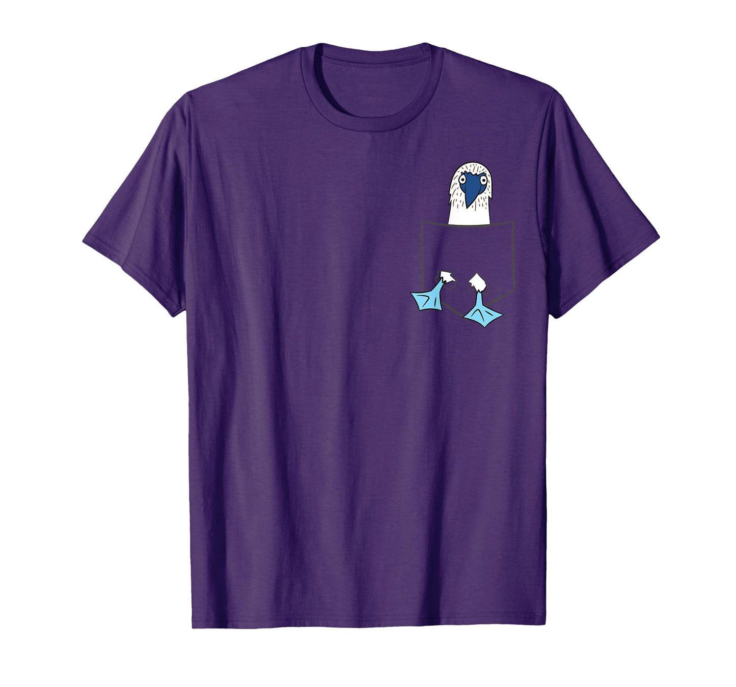 Blue Foot Booby In The Pocket Bird Cute Blue-Footed Booby T-Shirt