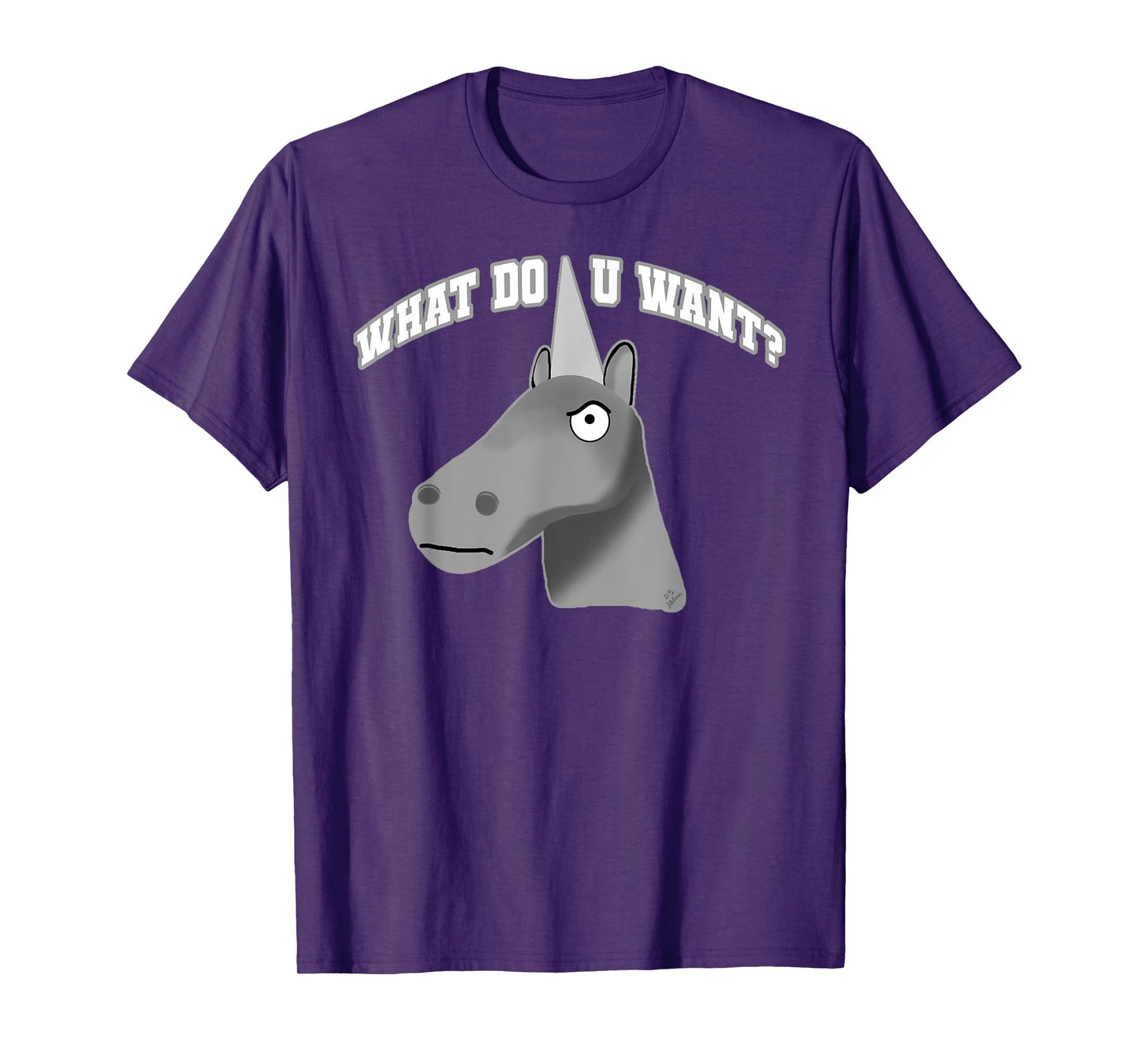 charlie the unicorn what do you want funny unicorn T-Shirt