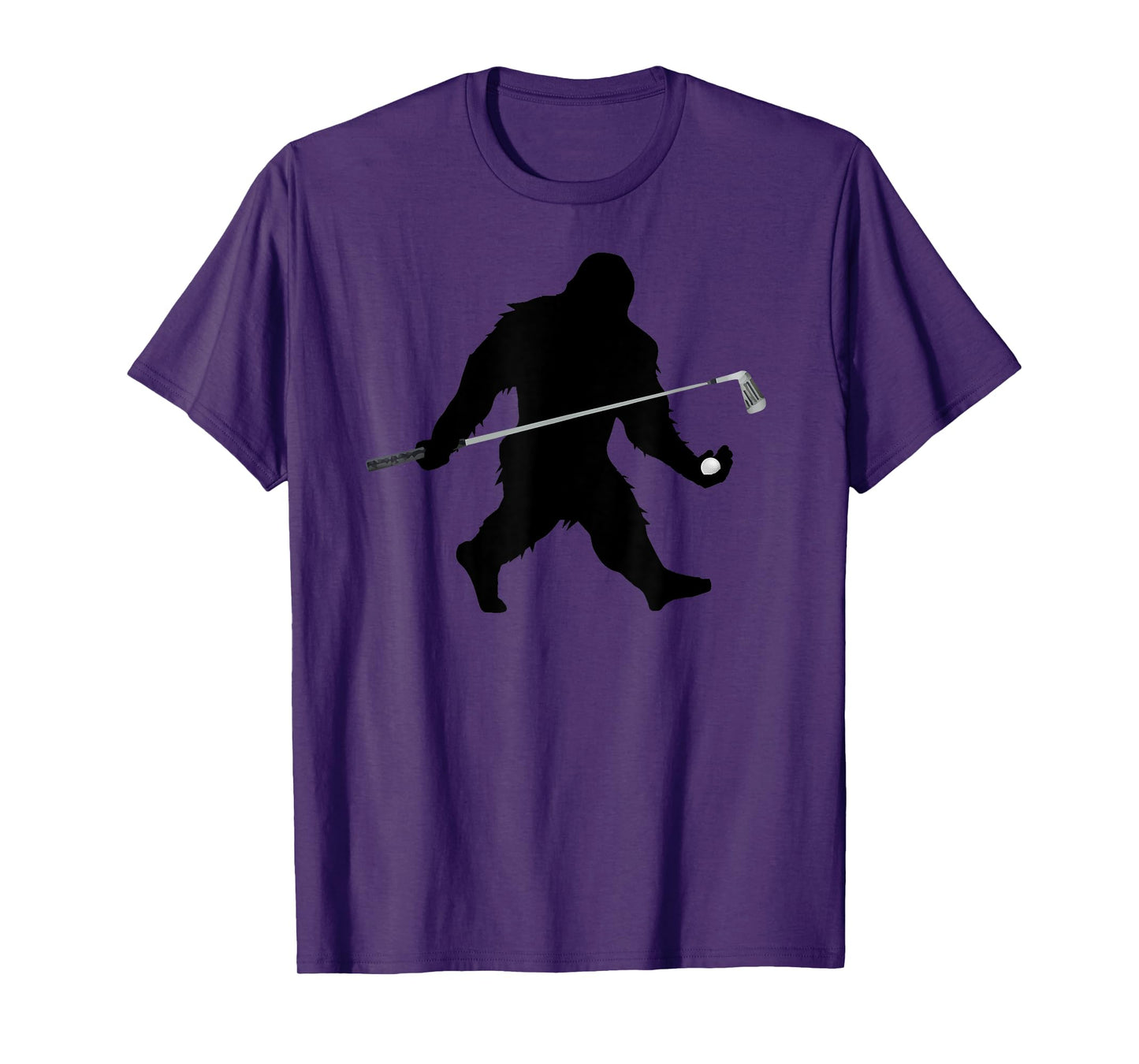Sasquatch Golf Club & Ball T-Shirt Funny Golfer Gift Idea T-Shirt