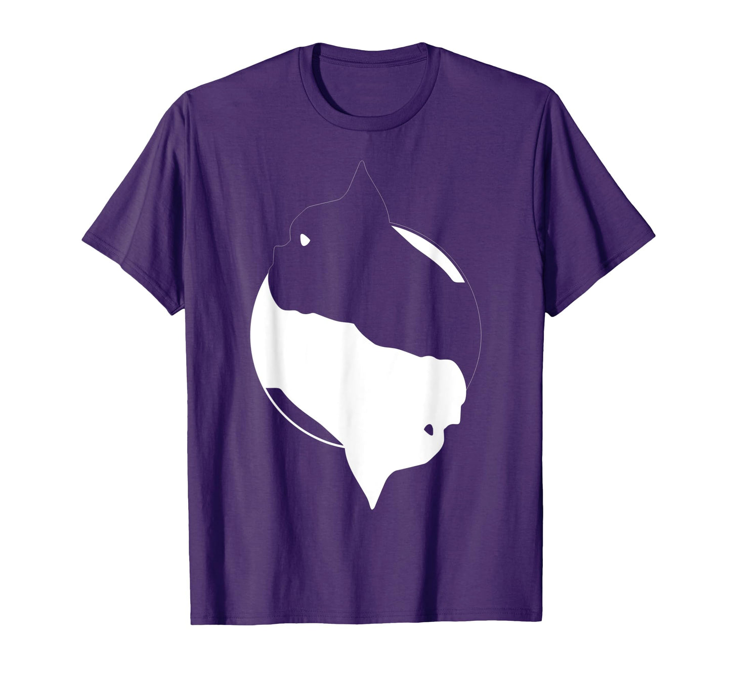 Yin Yang French Bulldog Funny Frenchie Symbol Meditation T-Shirt