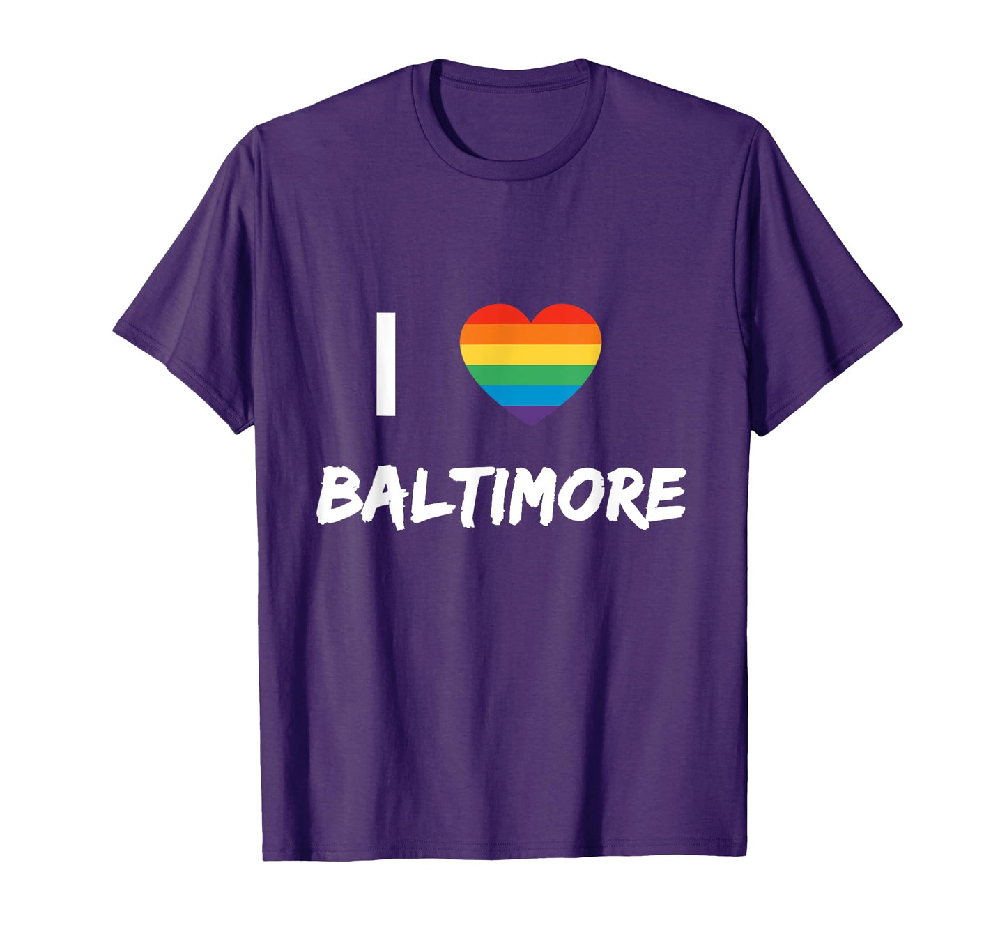 I Love Baltimore Gay Pride LBGT T-Shirt