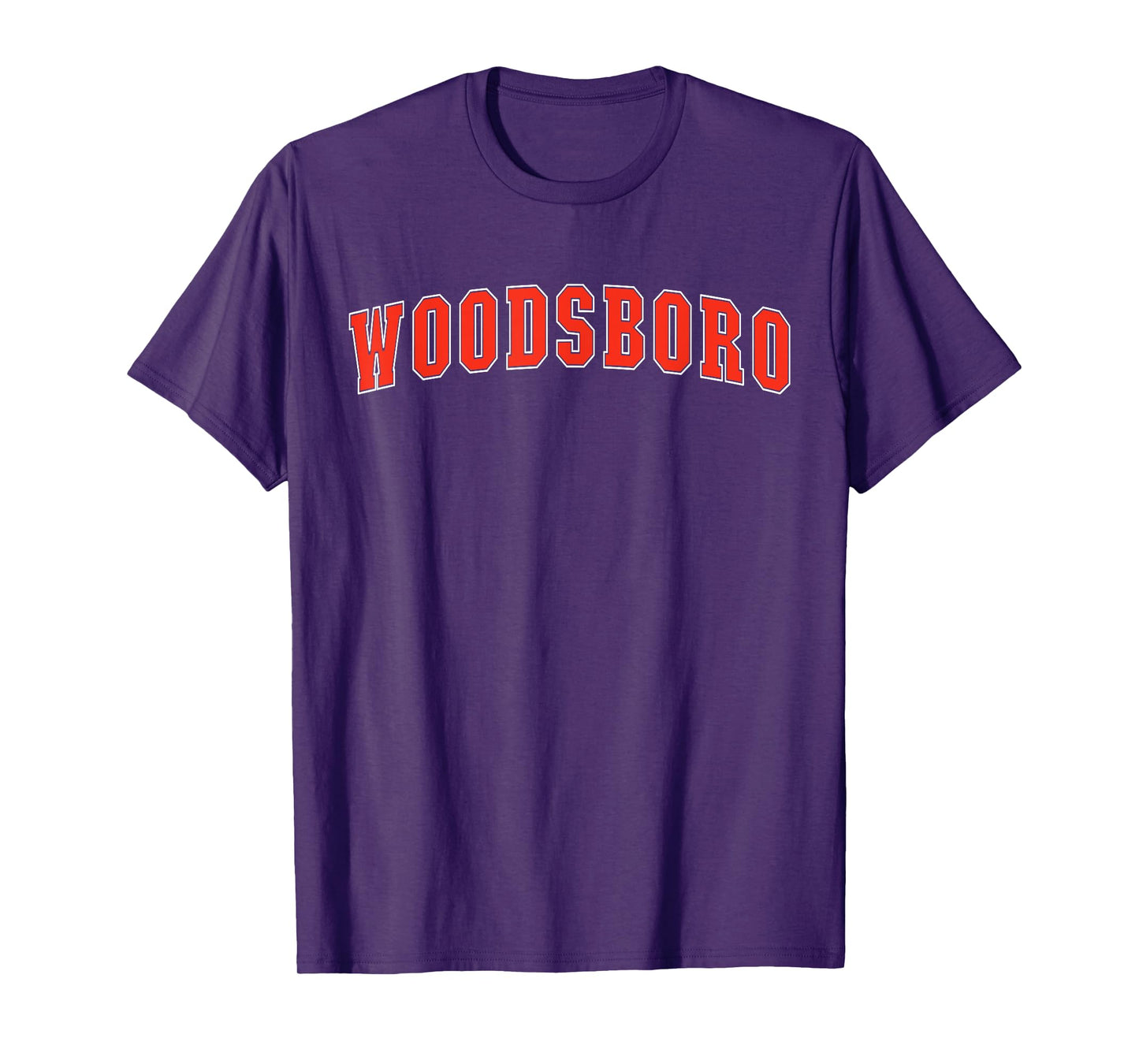 Woodsboro Texas TX College Style Red Text Woodsboro T-Shirt