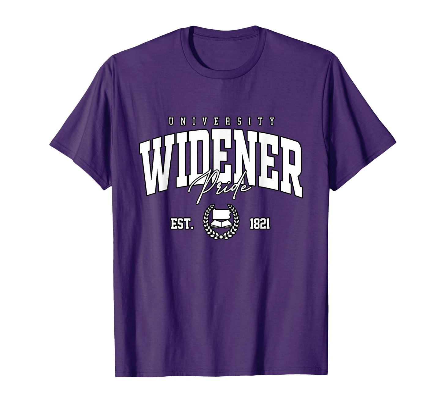 Widener Collegiate of Technology Arch Vintage for Men Women T-Shirt