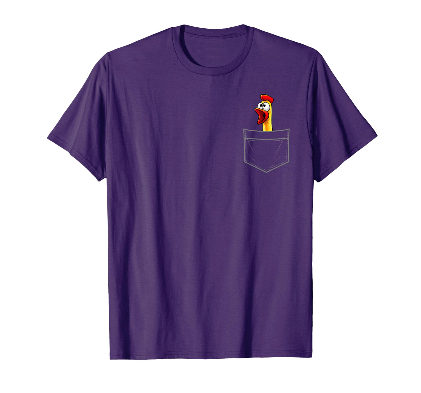 Cool Rubber Chicken For Men Women Kids Animal Chicken Lovers T-Shirt