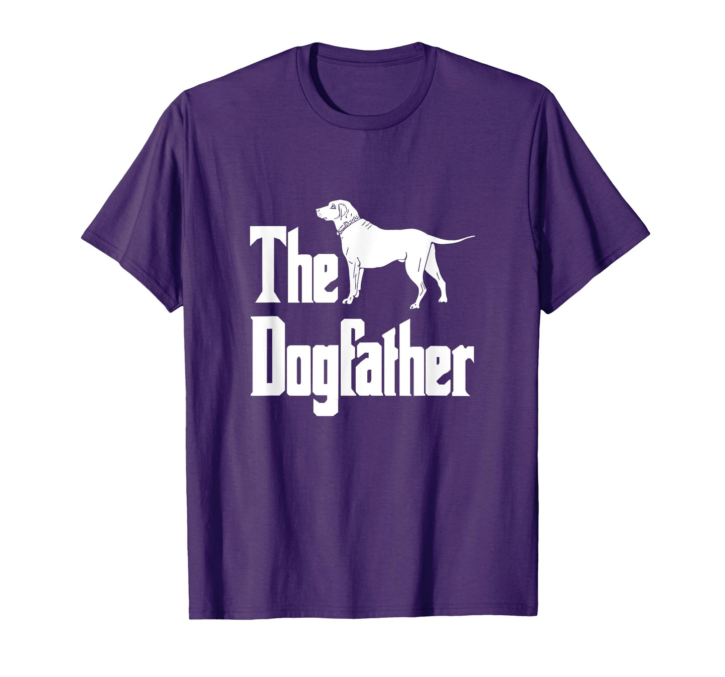 The Dogfather t-shirt, Labrador silhouette, funny dog Men Women Girls Kids T-Shirt