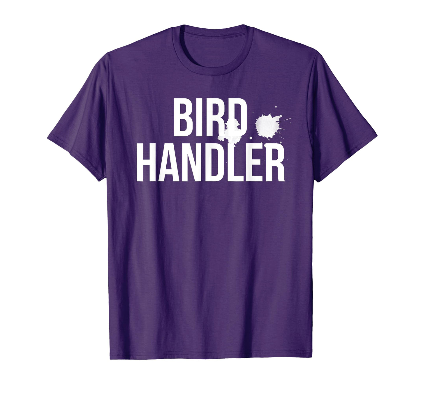 Bird Handler Shirt Halloween Costume tshirt with droppings
