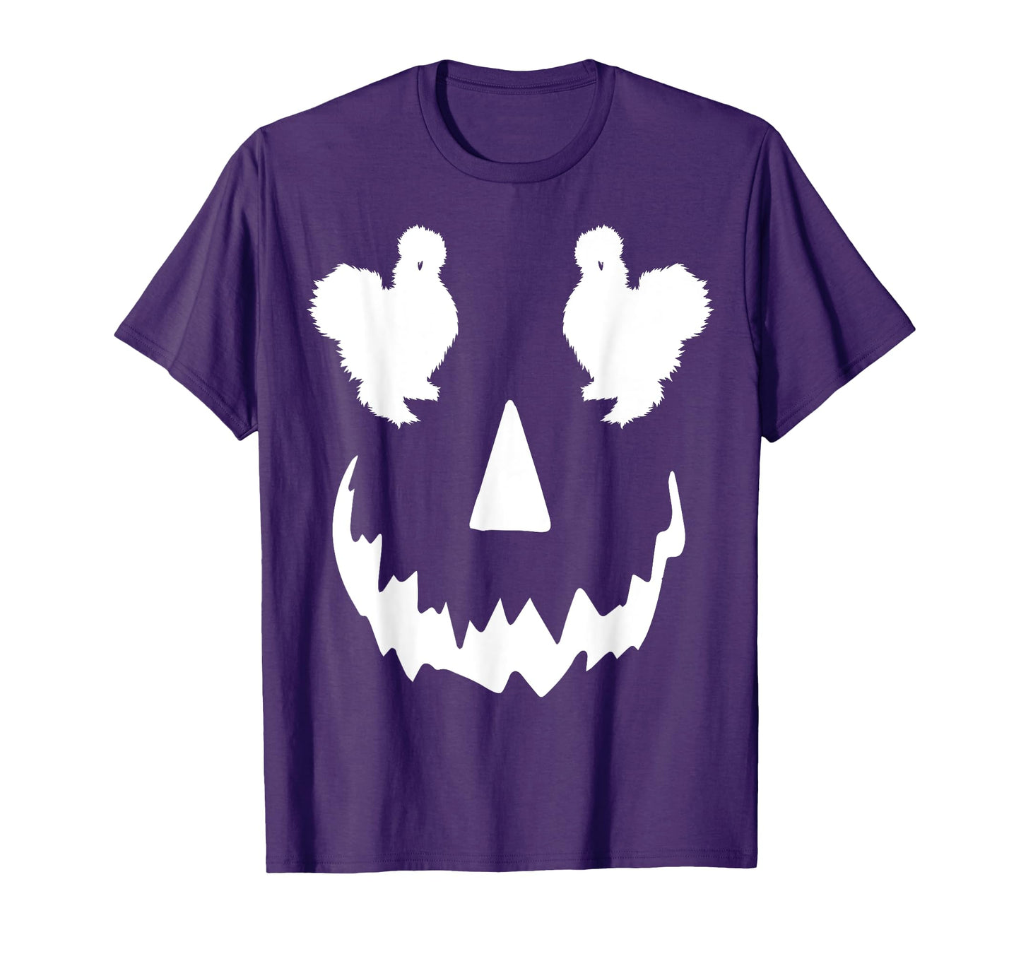 pumpkin Silkie Chicken halloween T-Shirt