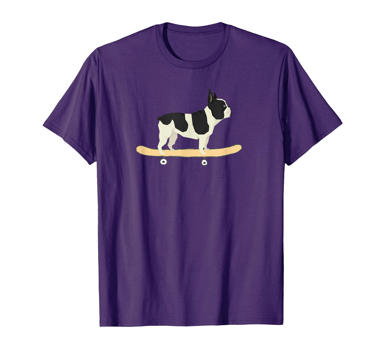 Funny Skateboarding French Bulldog Puppy Gift T-Shirt
