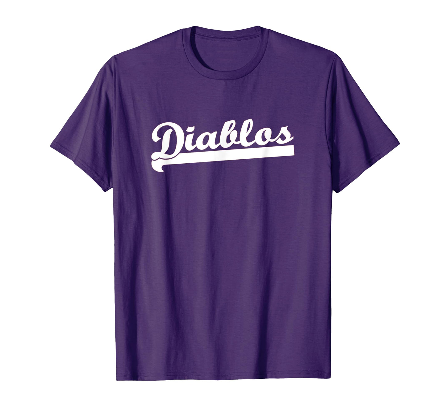 DIABLOS Soccer Baseball Rugby Football TBall Basketball Team T-Shirt