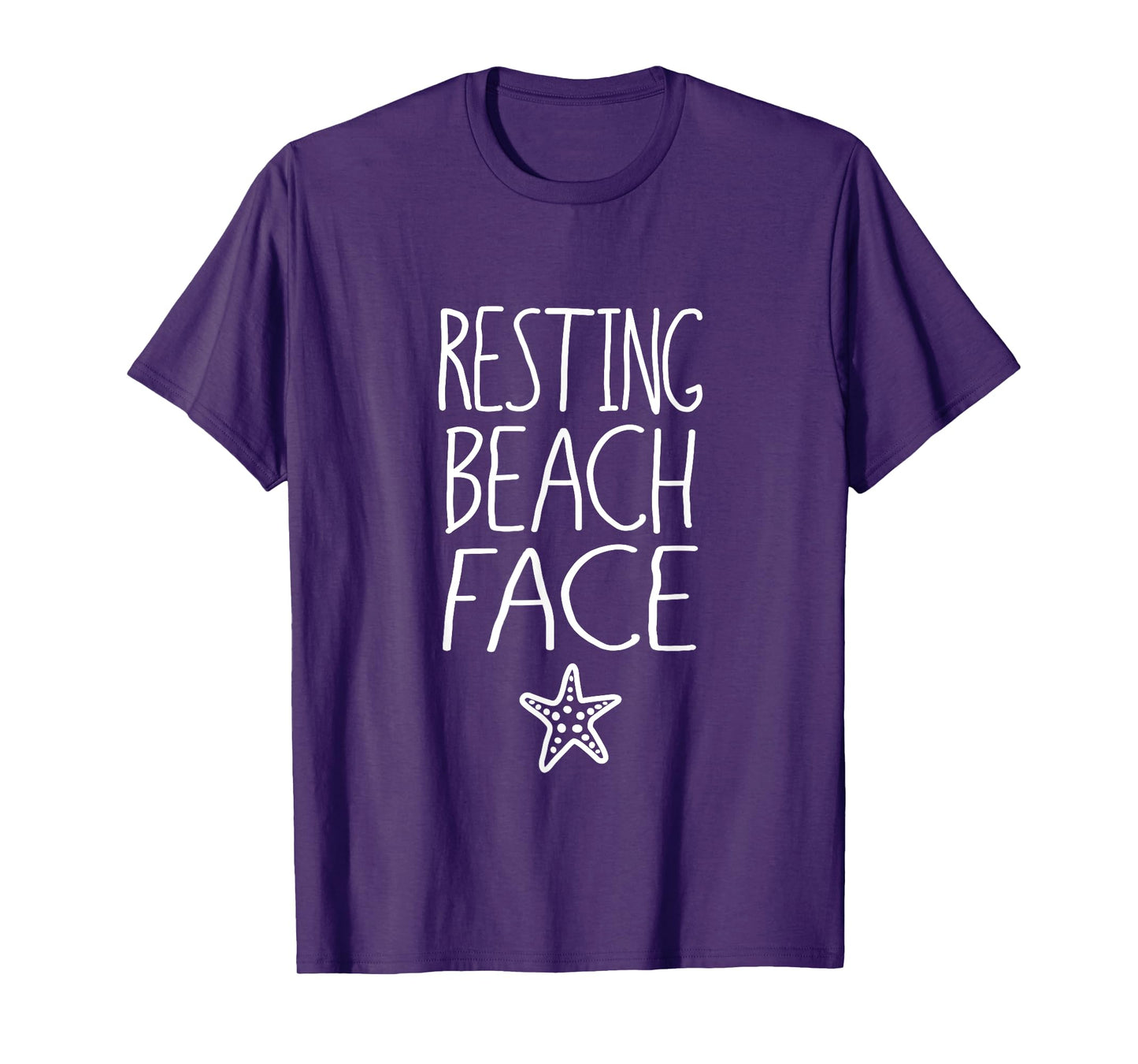 Resting Beach Face T Shirt, Florida Summer Fun Gift Idea Men Women Kids T-Shirt