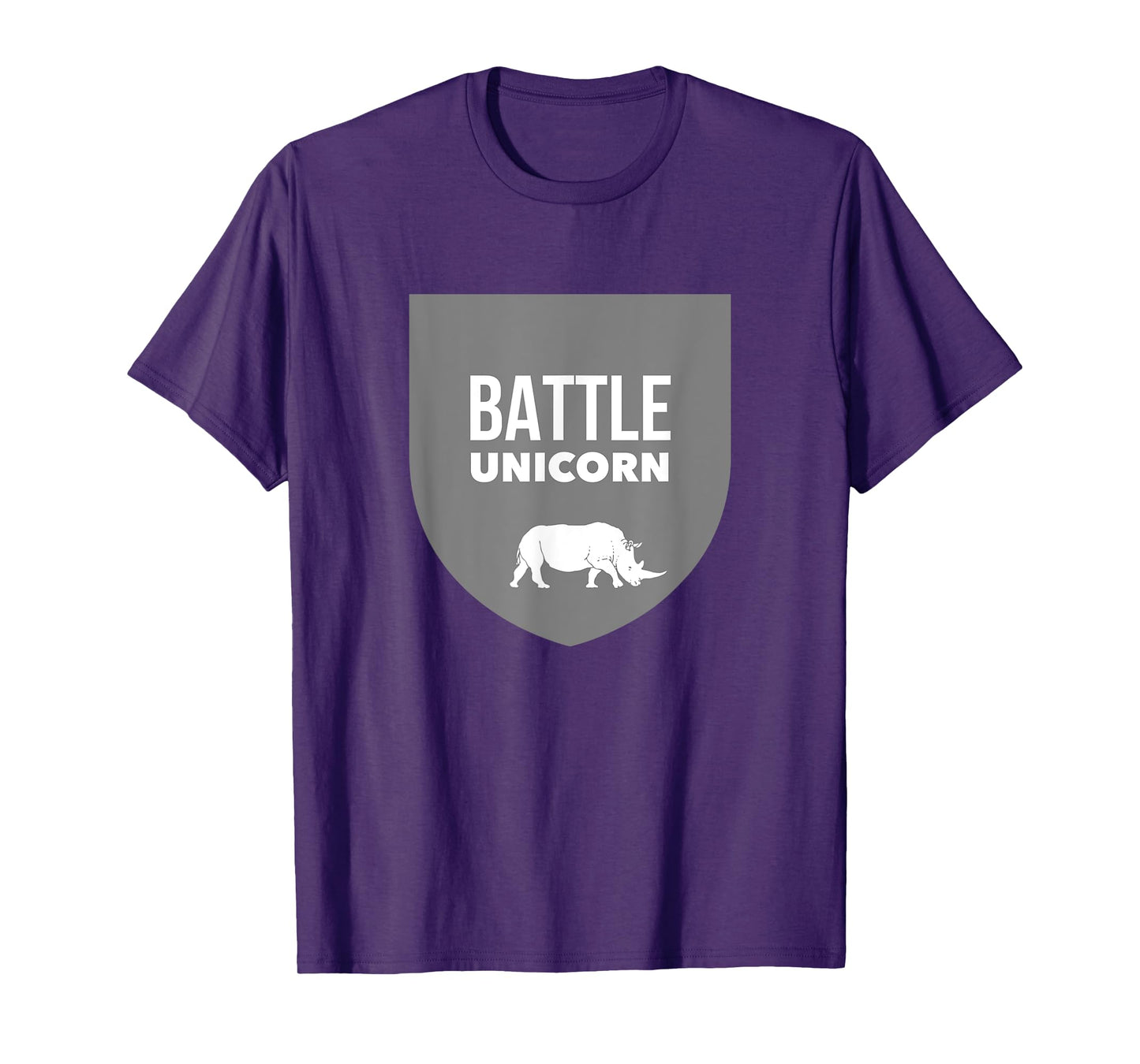 Battle Unicorn Funny Rhinoceros Rhino T-Shirt