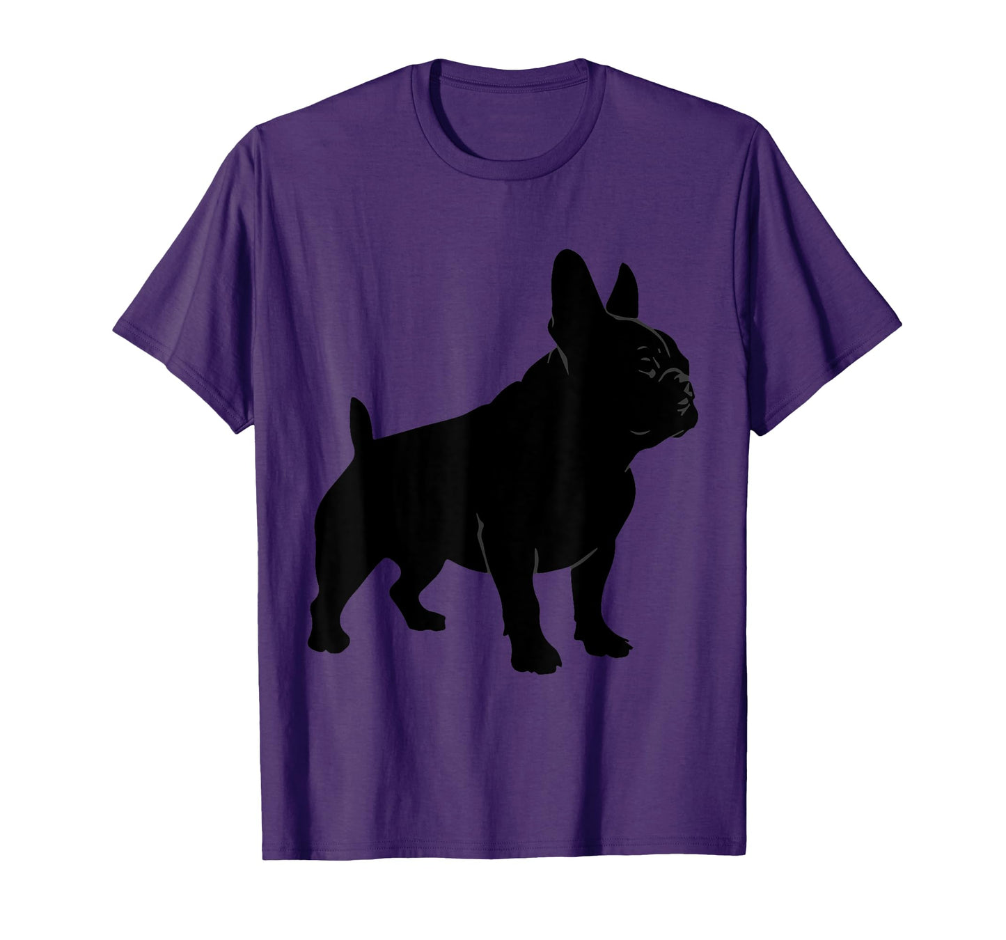 French Bulldog Silhouette, Dog Pet T-Shirt for Men Women Kids