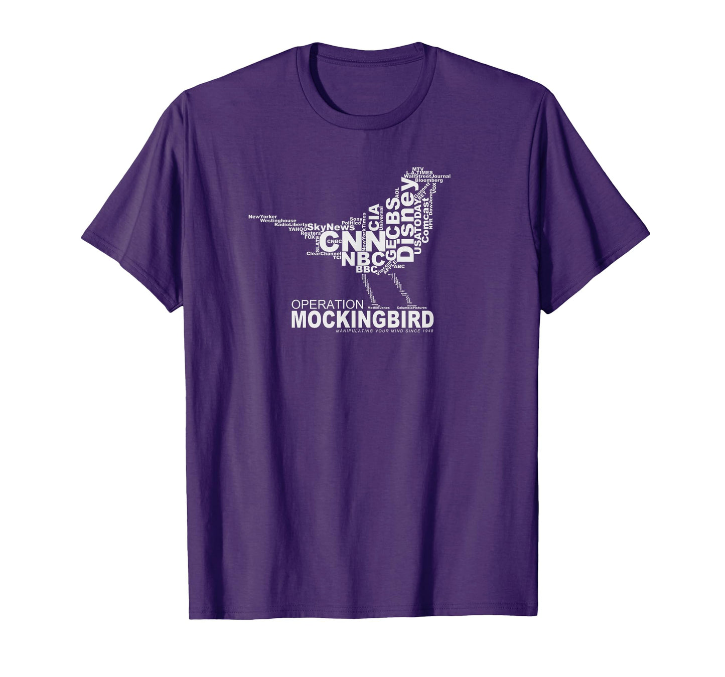 Operation Mockingbird Media Word Cloud T-Shirt