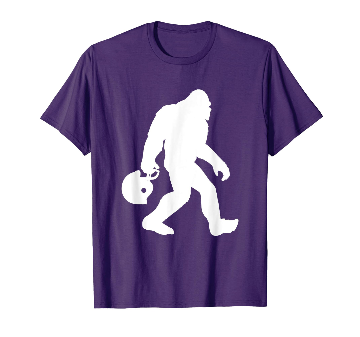 Funny Bigfoot Football Fan Gift for Sunday Football Lovers T-Shirt