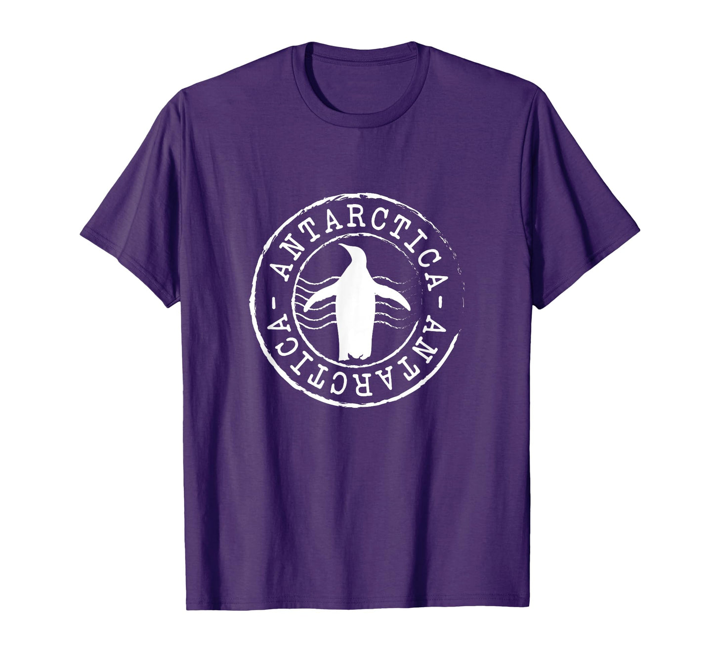 Postage Stamp Antarctica Penguin T-Shirt