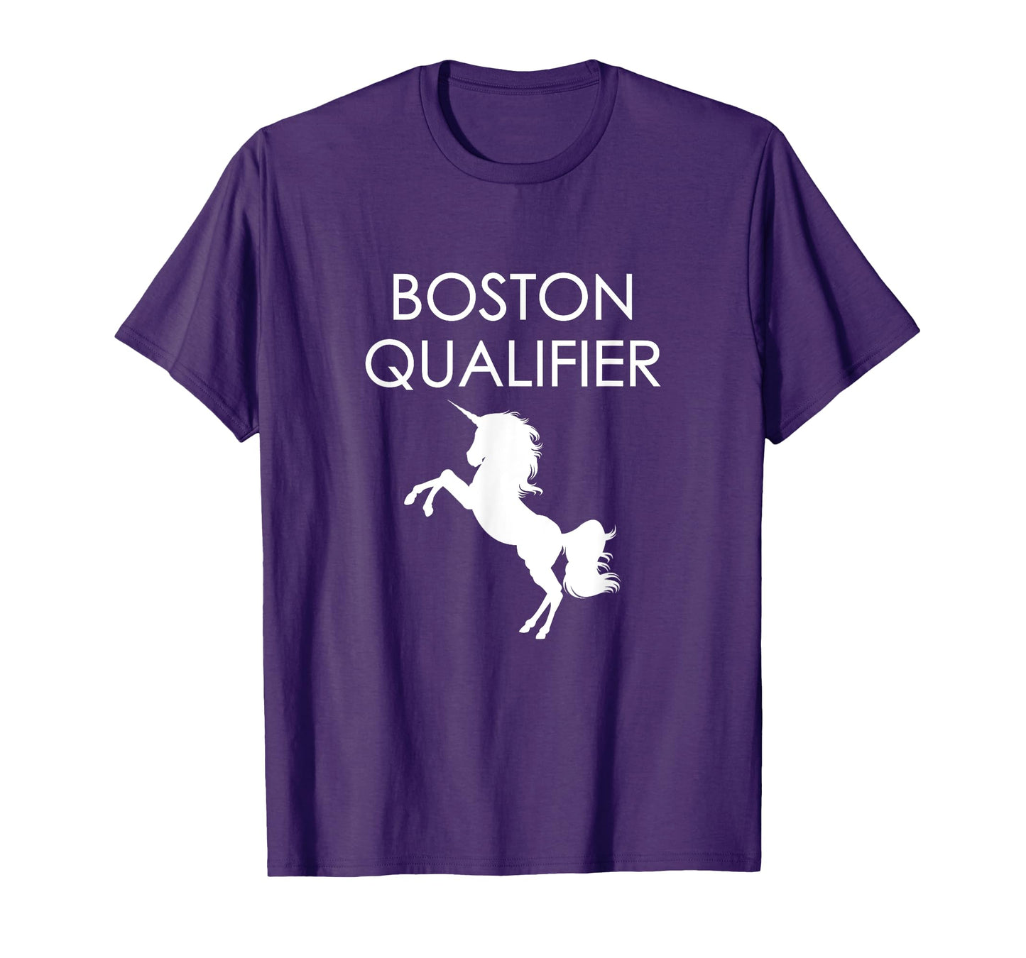 Boston Qualifier Unicorn Character T-Shirt T-Shirt