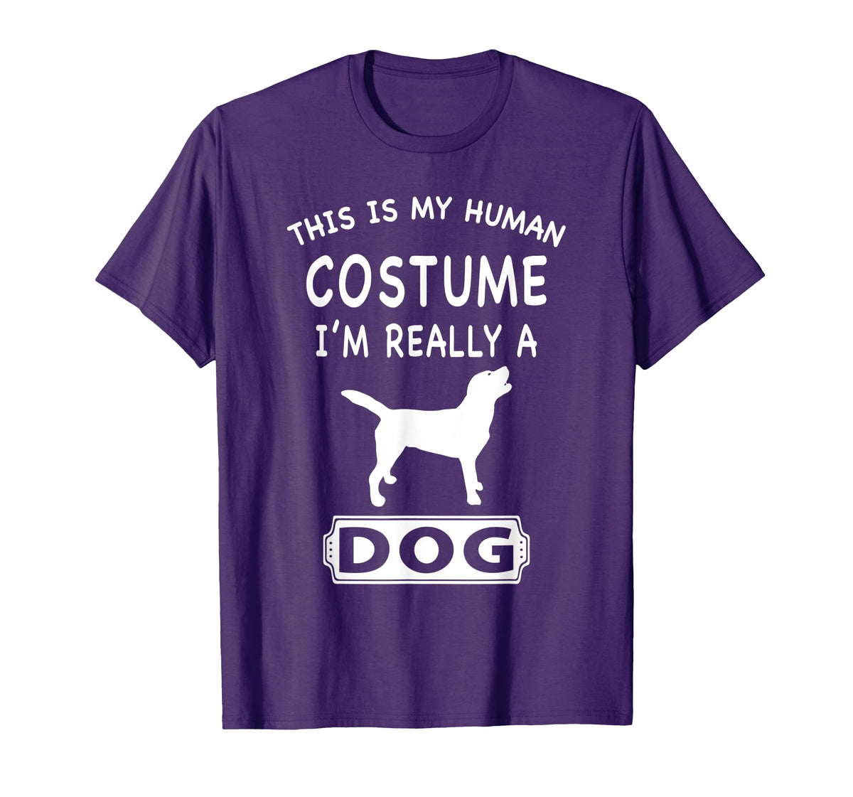 This Is My Human Costume I'm Really A Dog Lover Funny Gift T-Shirt