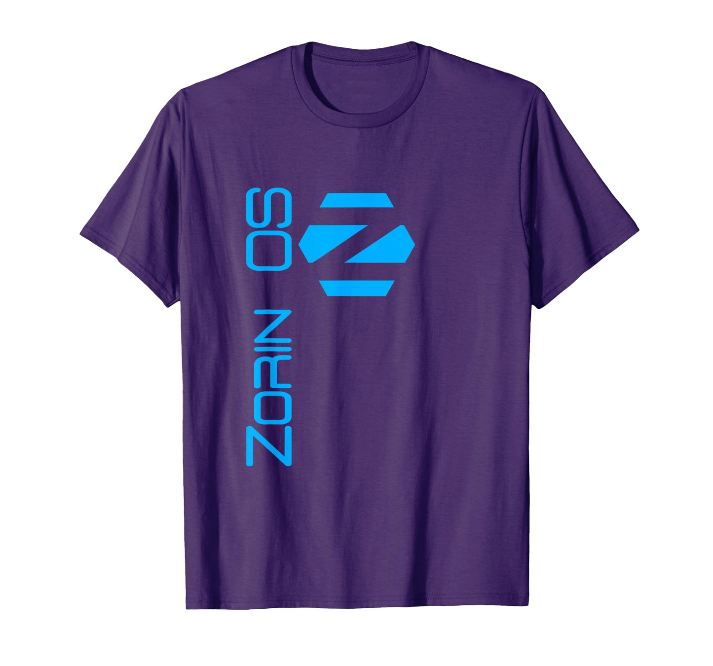 Linux Zorin OS tee with Tagline and Logo Open Source Os T-Shirt