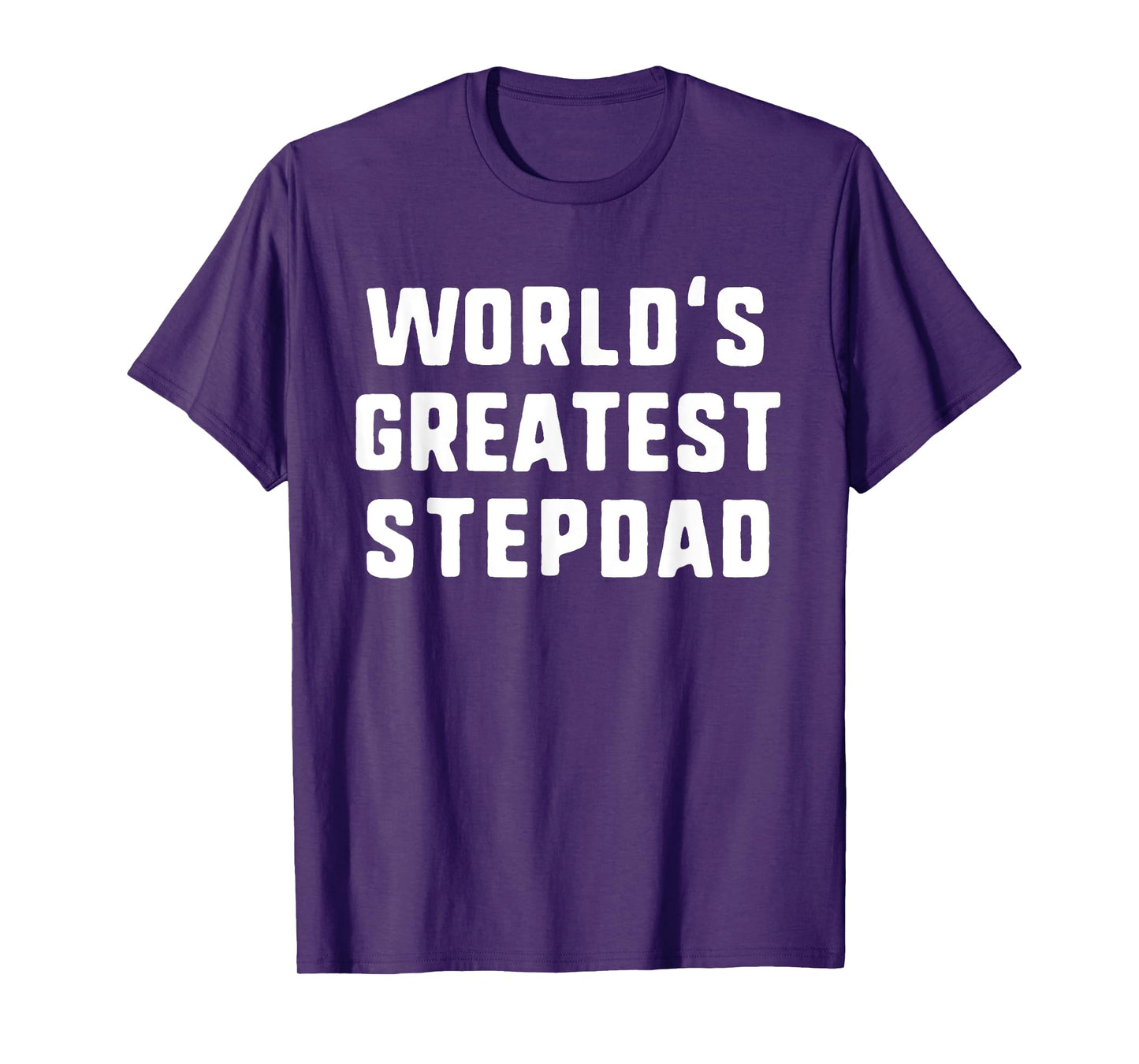 World's Greatest StepDad Funny Family Step-Dad T-Shirt