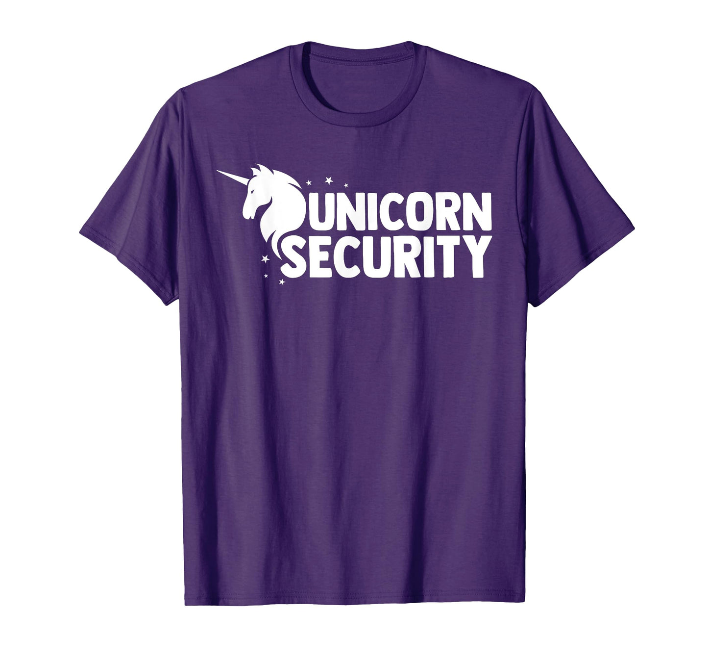 Unicorn Security Squad Symbol Tee Funny Dad Brother Gift T-Shirt