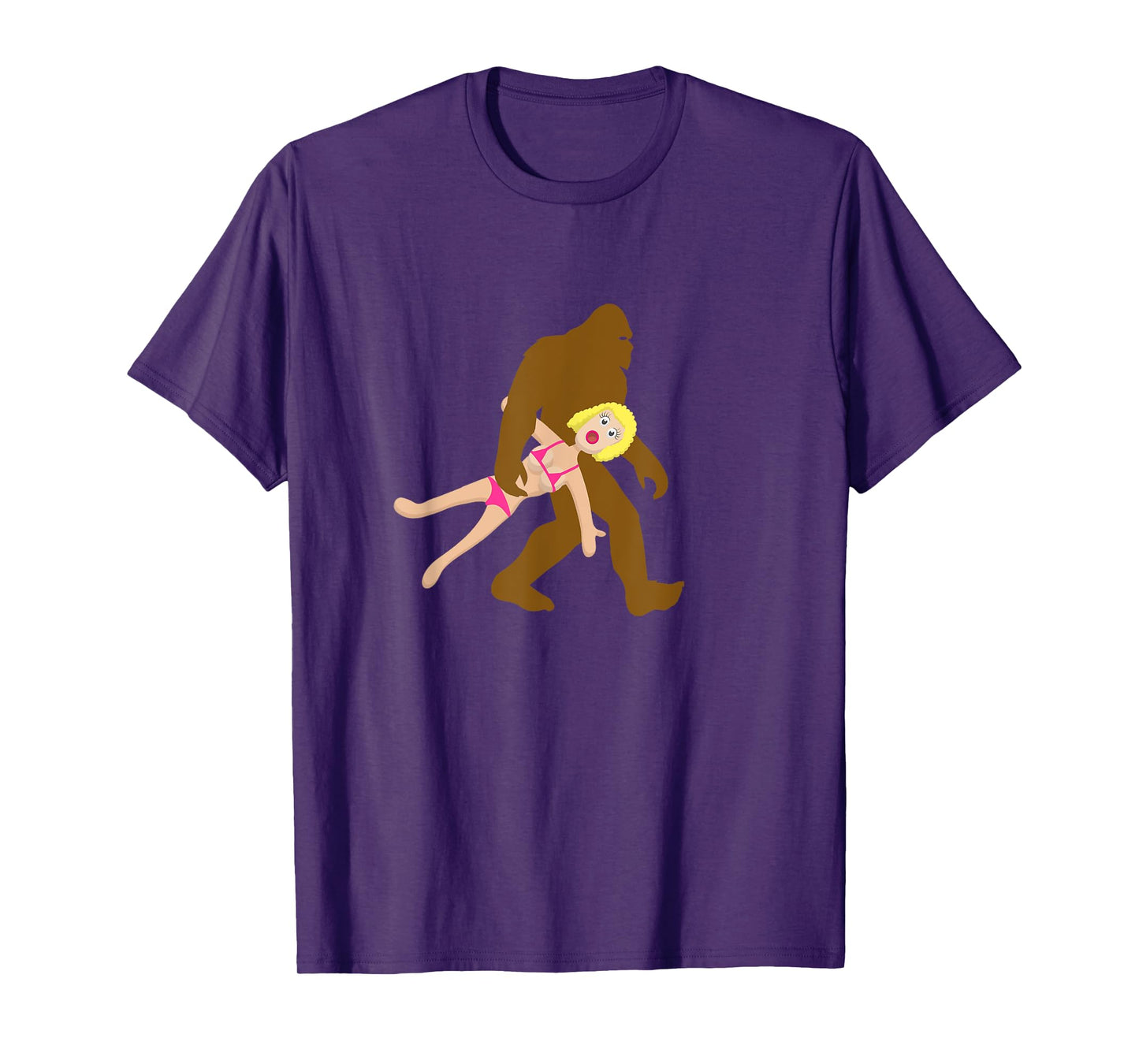 Cute Funny Sasquatch Gift | BIGFOOT BLOW UP SEX DOLL SHIRT T-Shirt