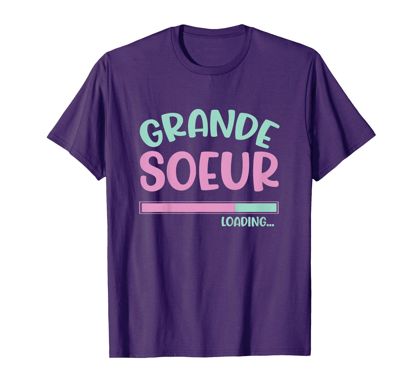 Kids Pregnancy Announcement for Girls Je Vais être une Grande Soeur T-Shirt