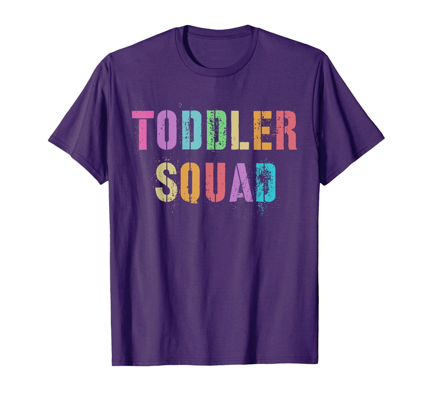 Vintage TODDLER SQUAD Daycare Teacher Nanny Team Babysitting T-Shirt