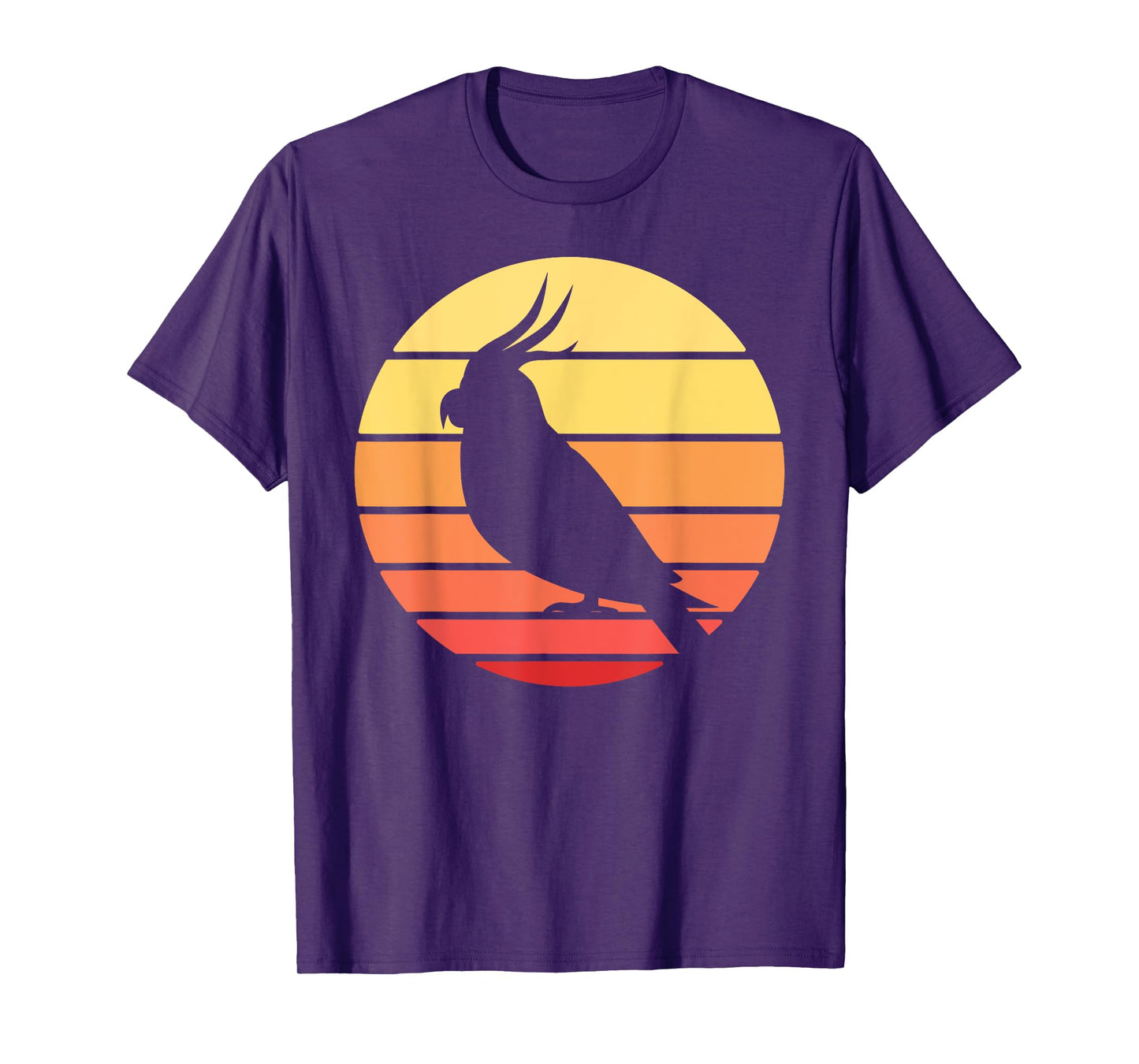 Retro Cockatiel Shirt For Men Women Kids Parrot Bird Lover T-Shirt