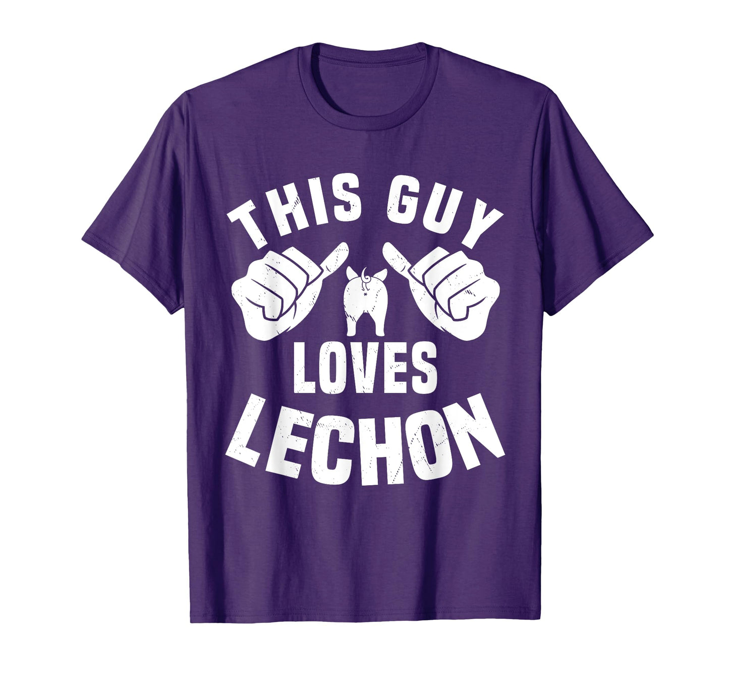 This Guy Loves Lechon Funny Filipino Food Roasted Pork Lover T-Shirt