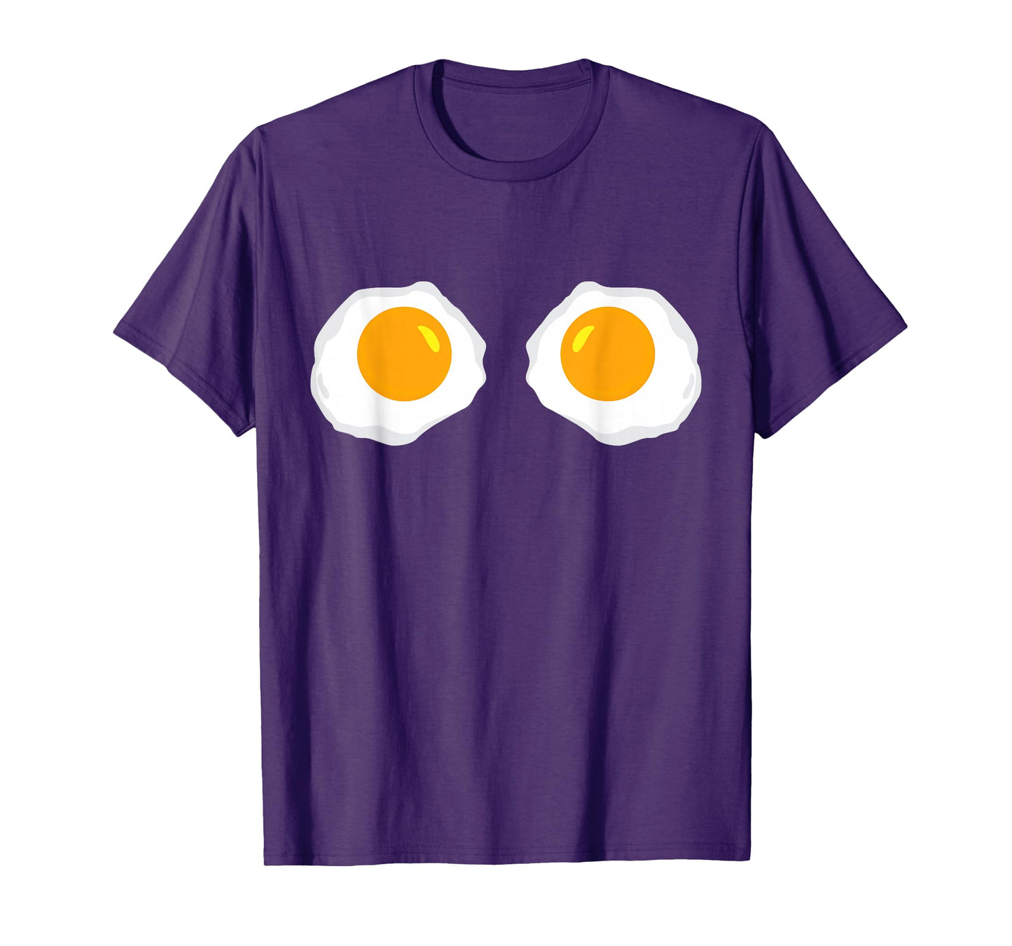 Fried Eggs Funny Bikini Costume Sunny Side Up Egg Brassiere T-Shirt