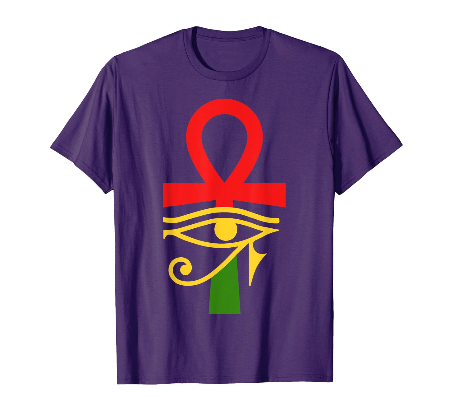 Ancient Egypt Egyptian Ankh Eye Of Horus Kemetic T-Shirt