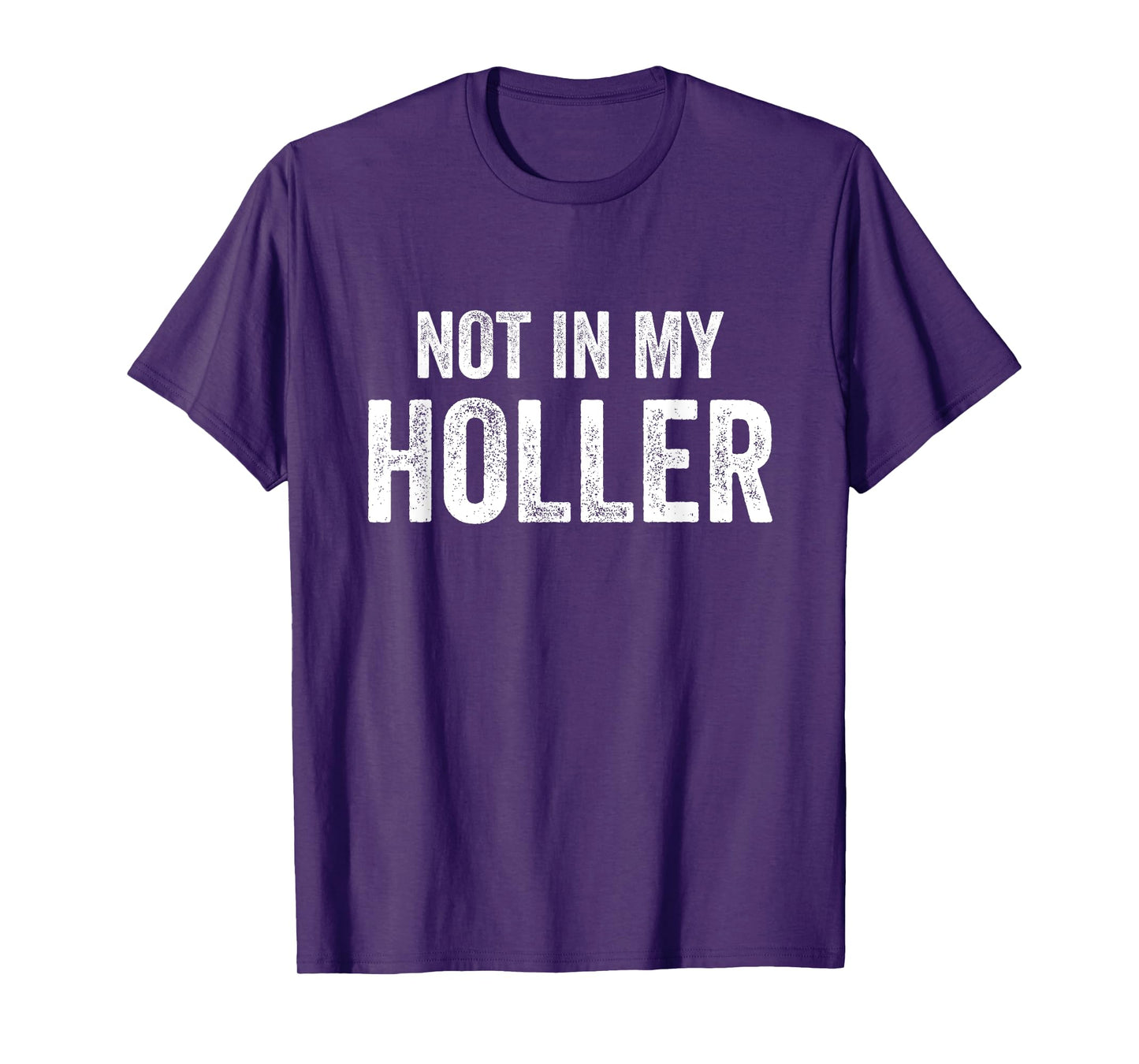 Not In My Holler Vintage Funny For Men Women T-Shirt