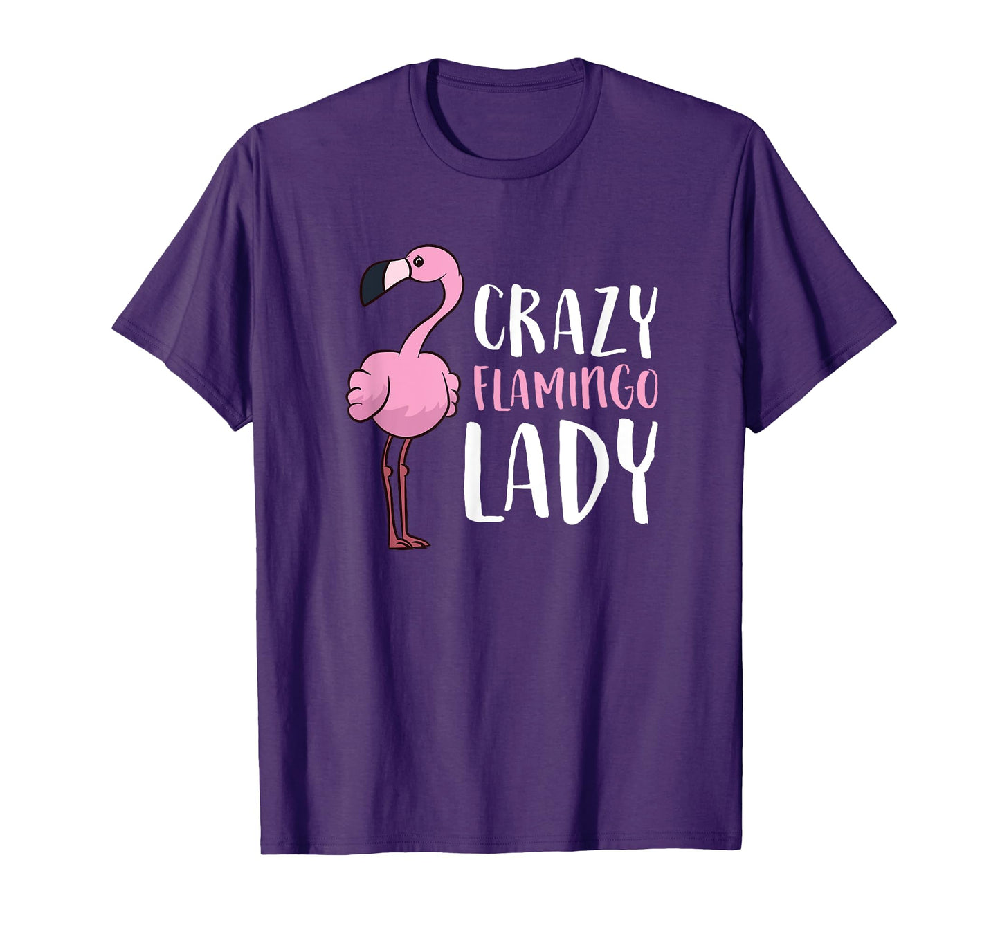 Women Love Flamingos Flamingo Girl Crazy Flamingo Lady T-Shirt