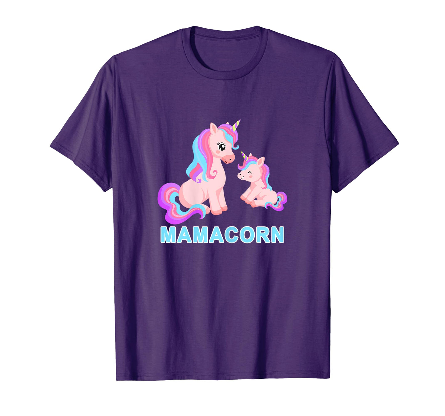 Kawaii Mamacorn Unicorn Mom Unicorn Mommy Loving Mama T-Shirt