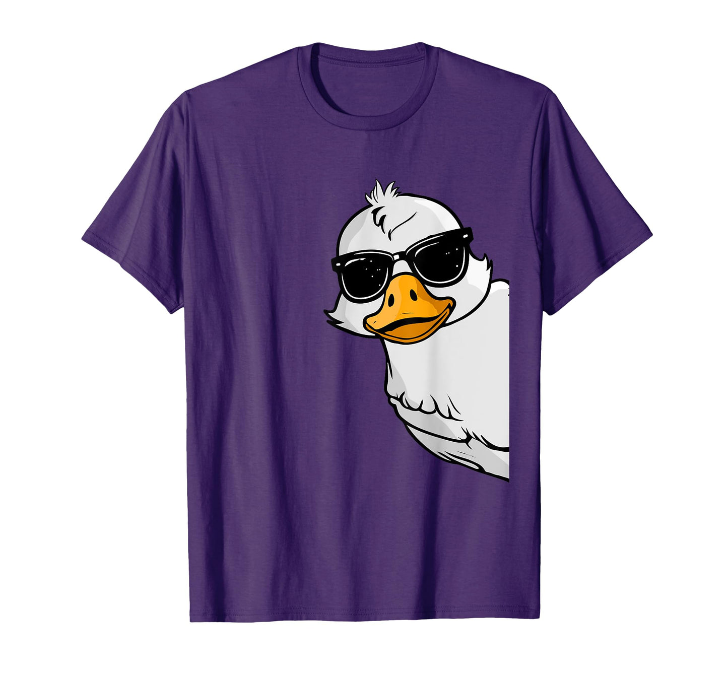 Cool Duck With Sunglasses Ducks Lover Peking Duck T-Shirt