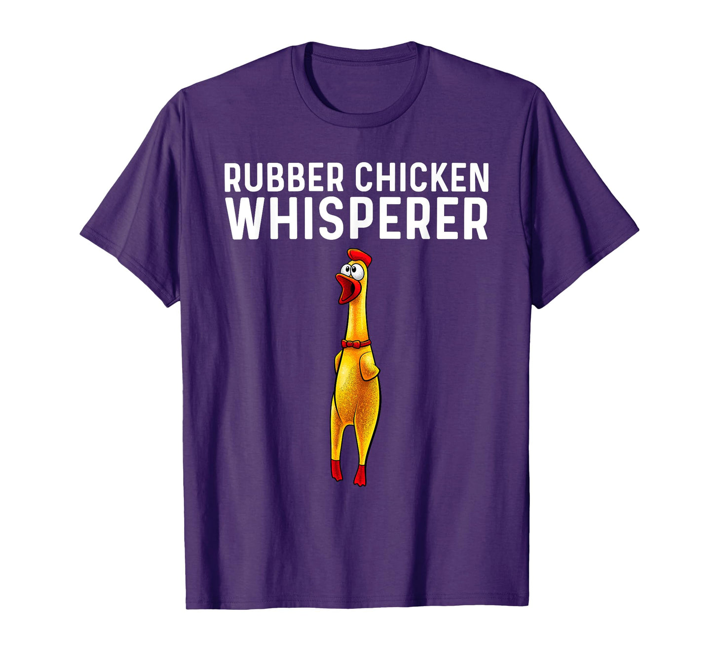 Cool Rubber Chicken Design For Men Women Kids Rubber Chicken T-Shirt