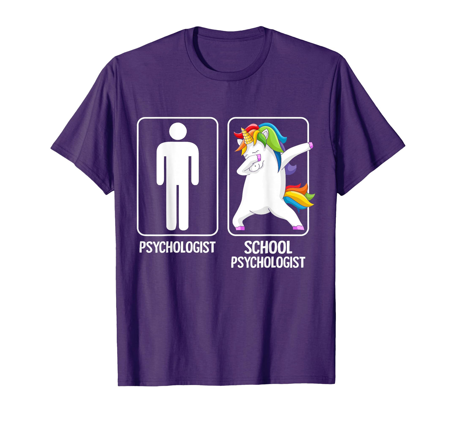 Unicorn Psychologist School Psychology Back To School T-Shirt