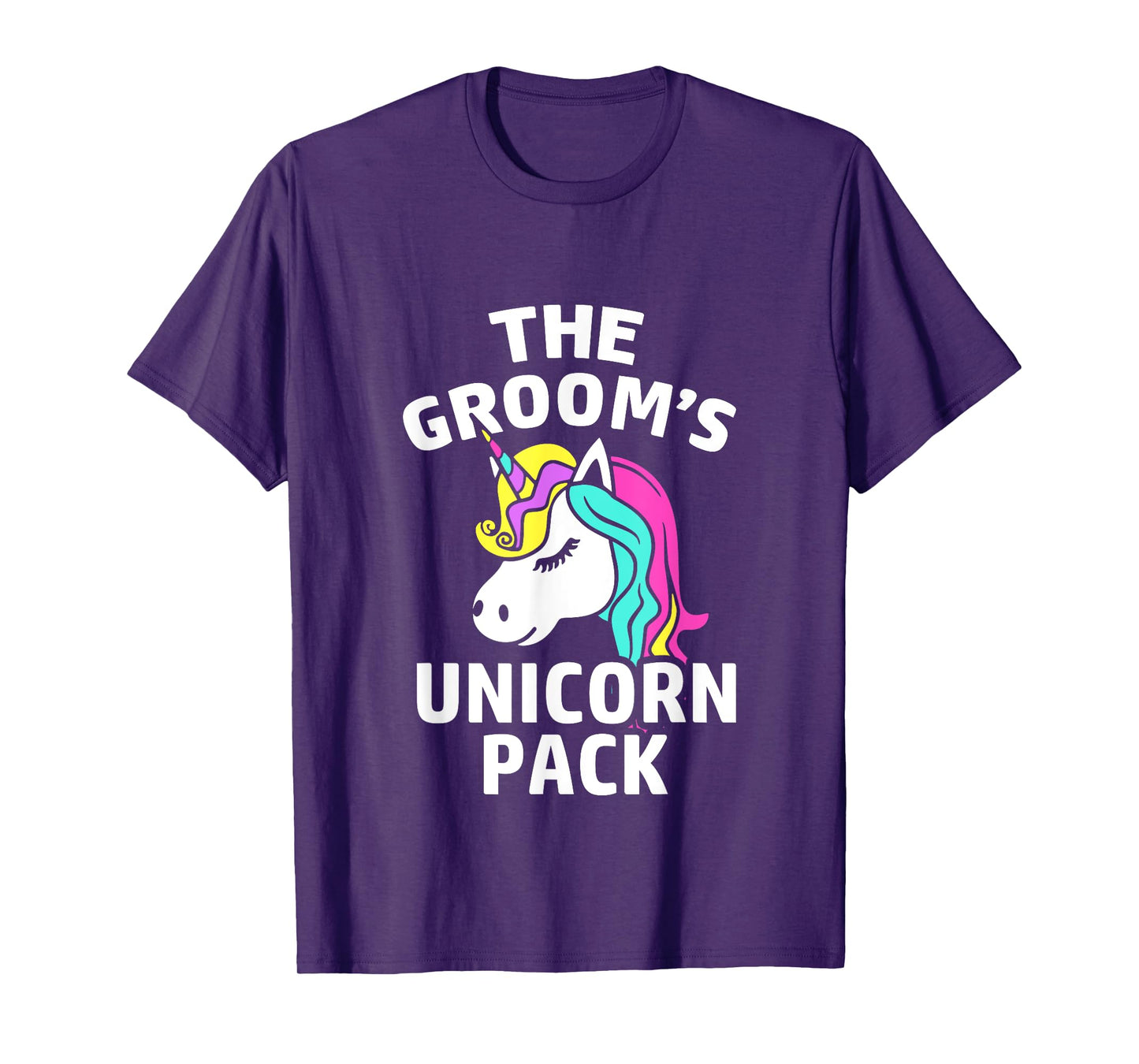 LGBT Pride Gay Bachelor Party Unicorn Pack Engagement T-Shirt