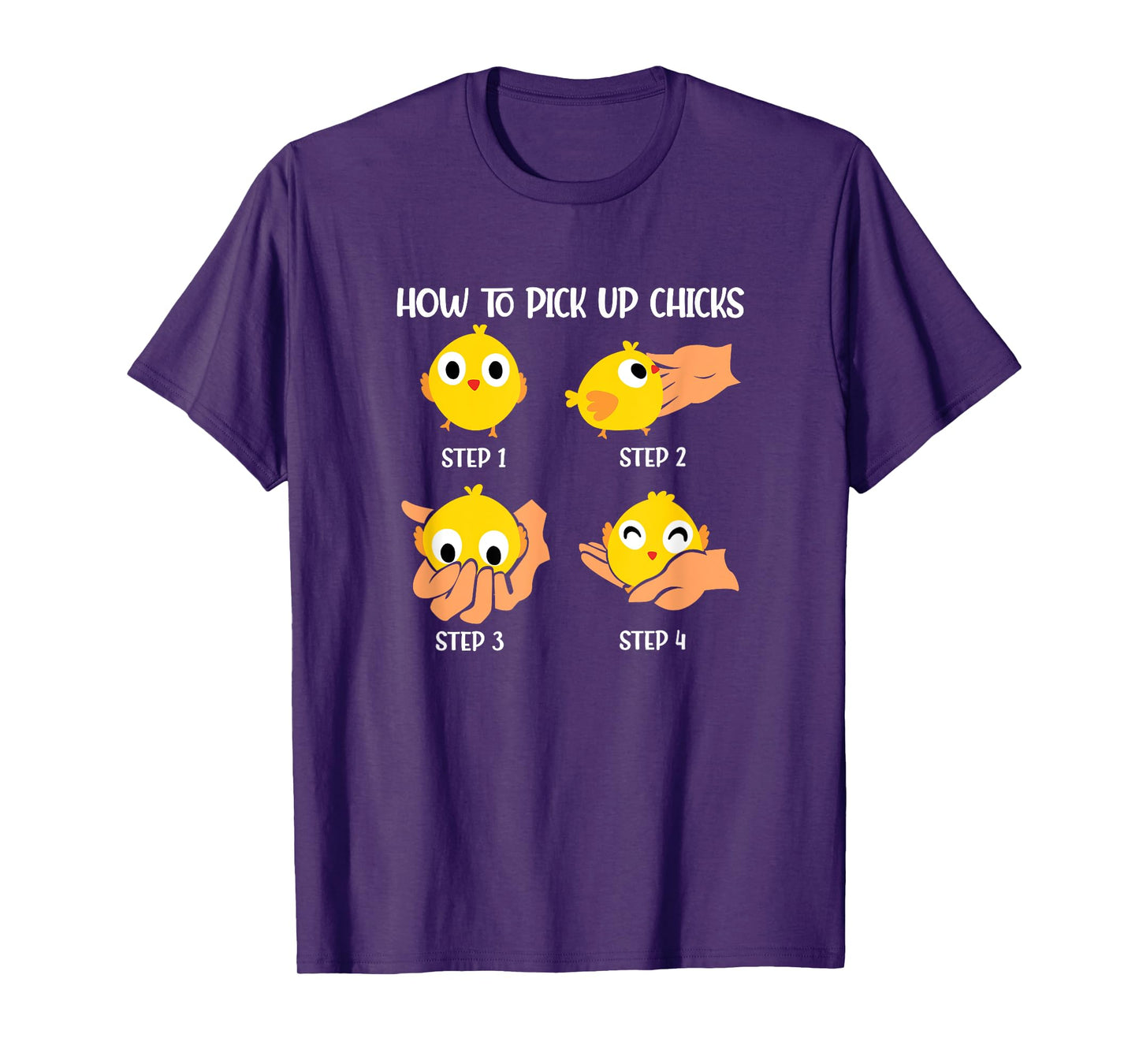 How To Pick Up Chicks Cheesy Pick-Up Lines Chicken Lover T-Shirt