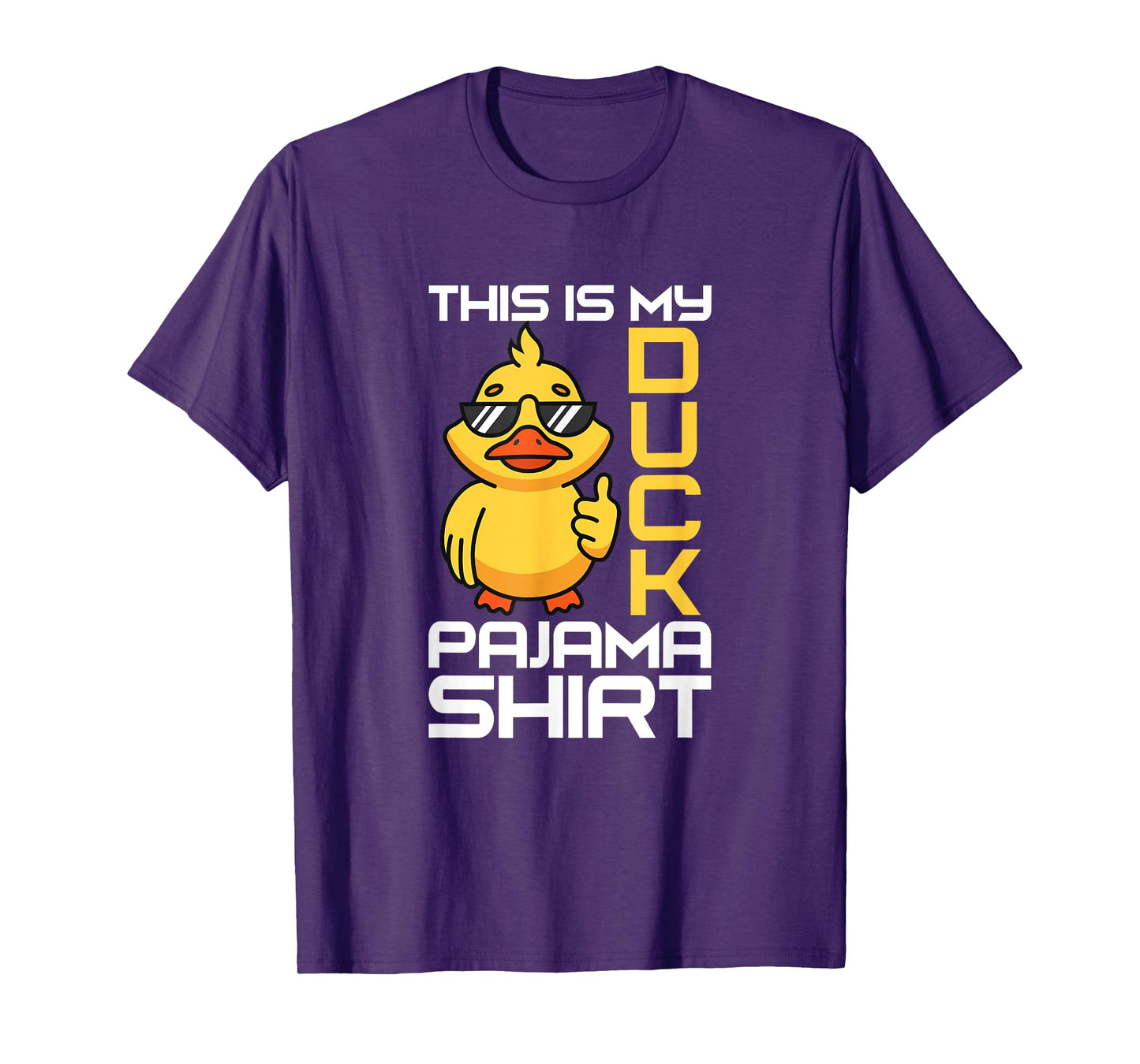 This Is My Duck Pajama Rubber Ducks Slumber Pajamas Party T-Shirt