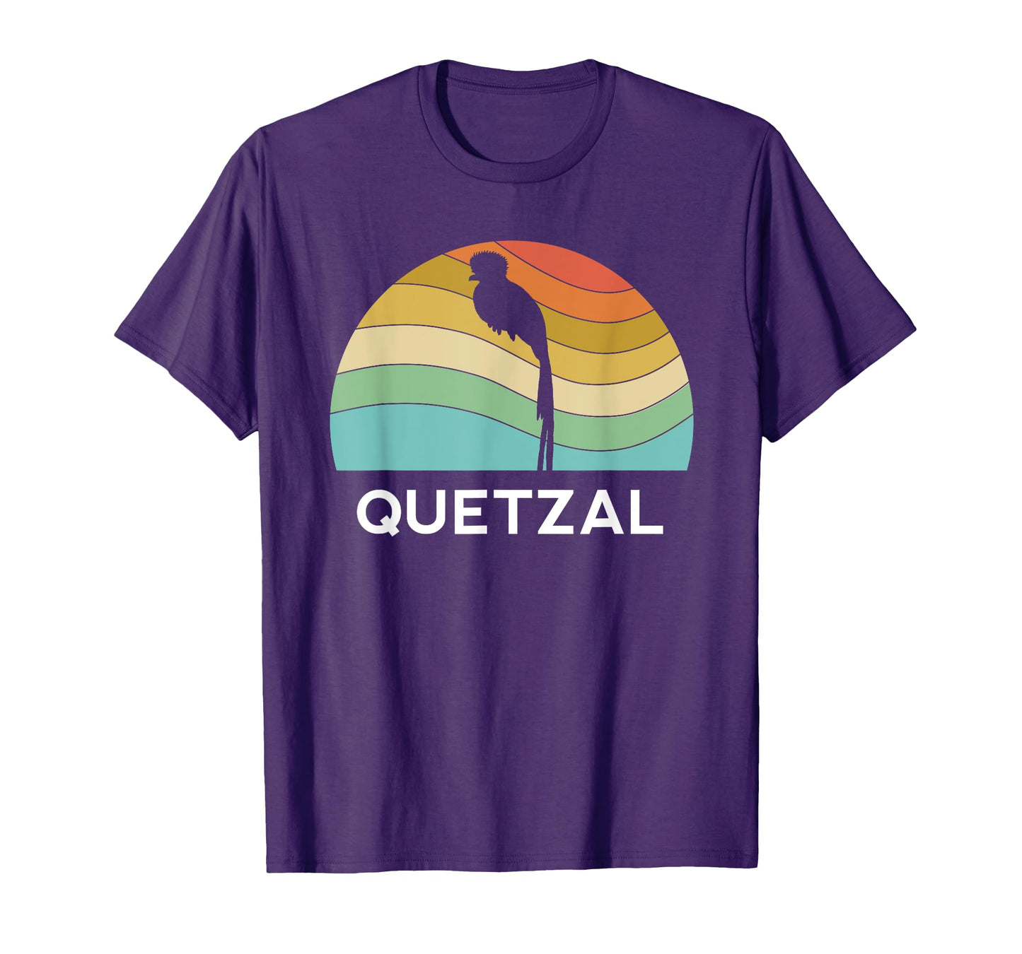 Quetzal Guatemala Retro Chapin Vintage Maya Antigua Atitlan T-Shirt