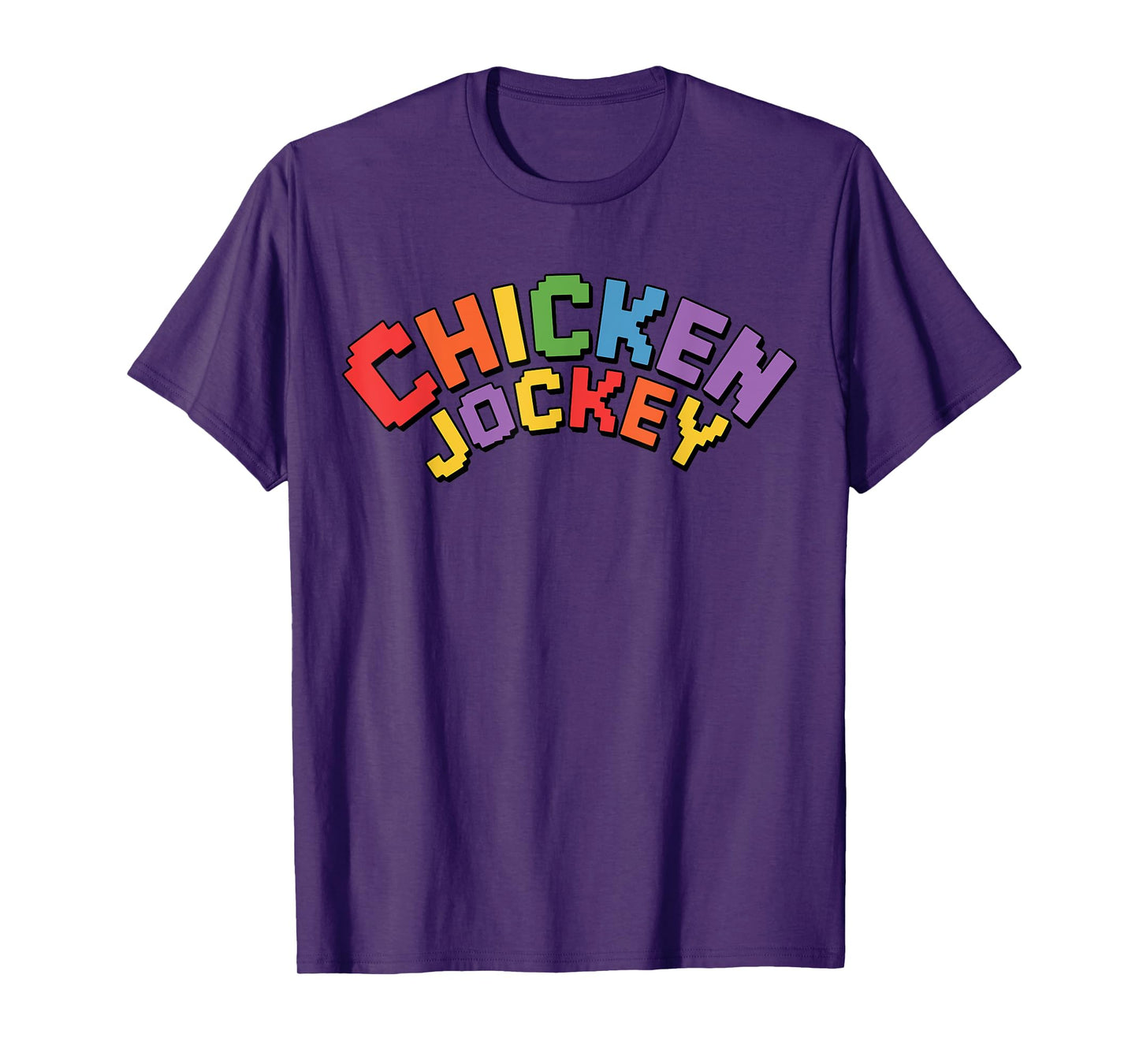 Jock Chicken Shirt Funny Meme Chicken Jockey T-Shirt