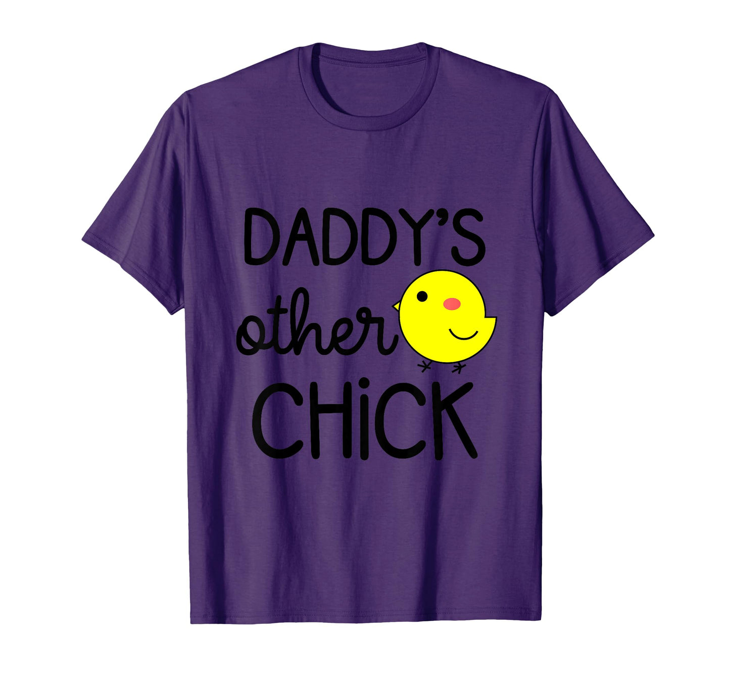 Kids Girls Easter Funny Daddys Other Chick for Toddler and Baby T-Shirt