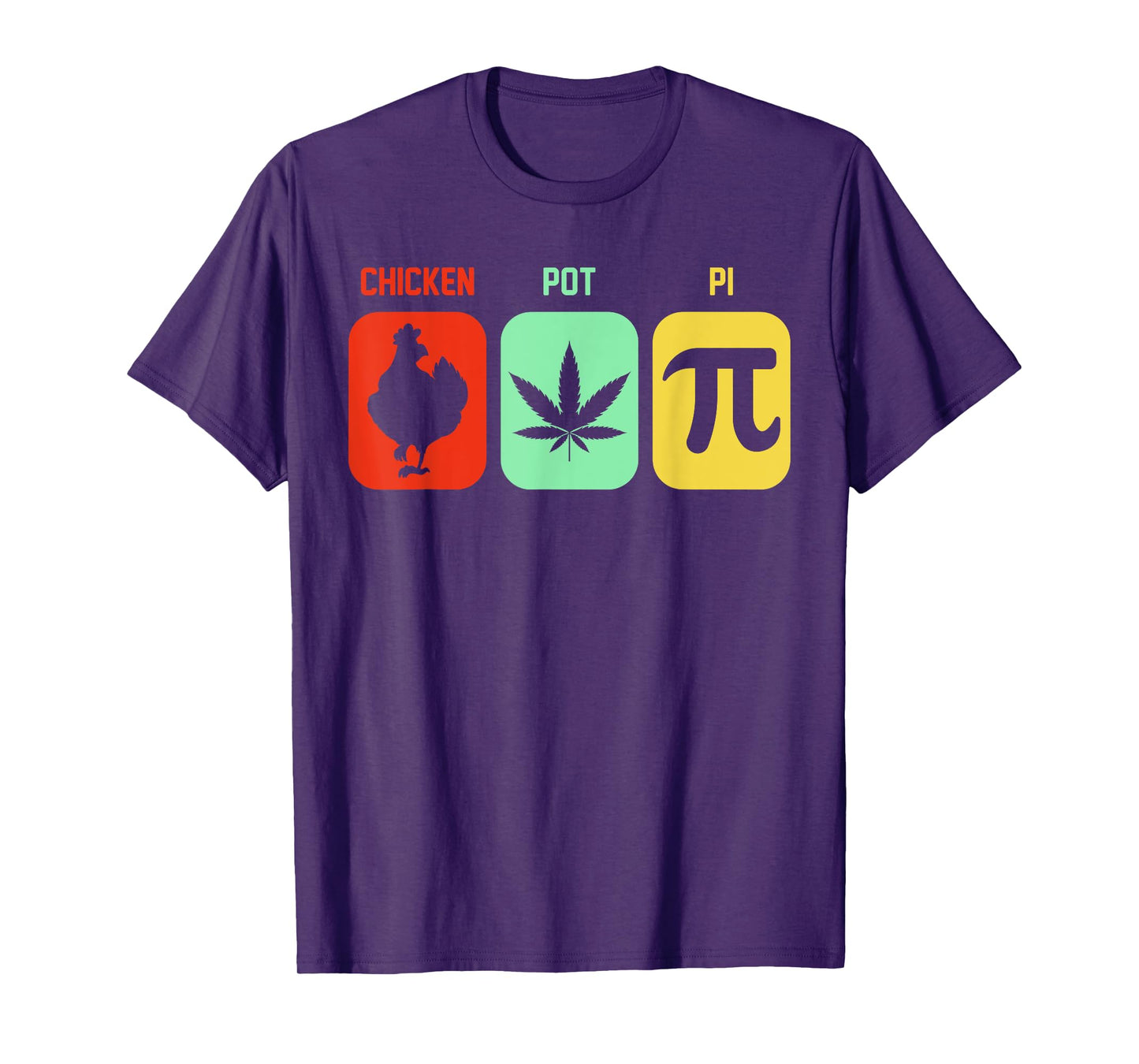 Chicken Pot Pie Three Of My Favorite Things Funny Pot Pi T-Shirt