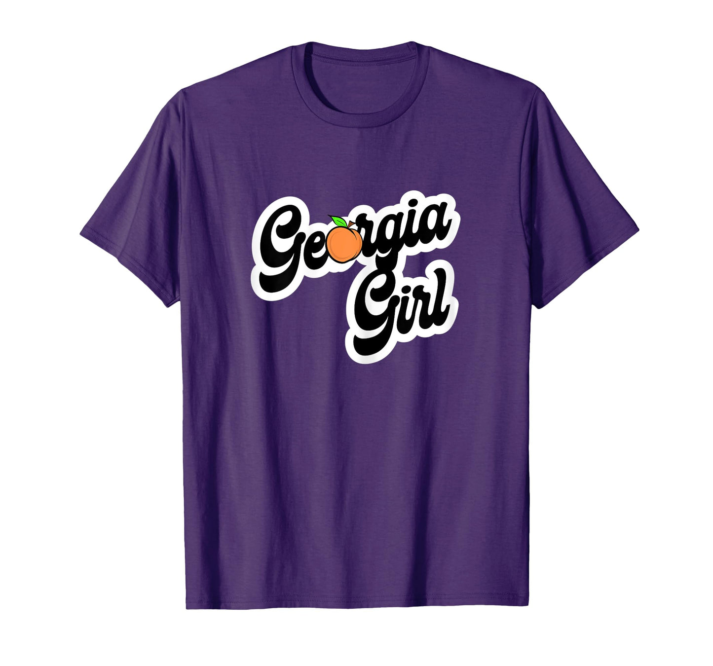 Womens Georgia Girl product vintage Peach T-Shirt