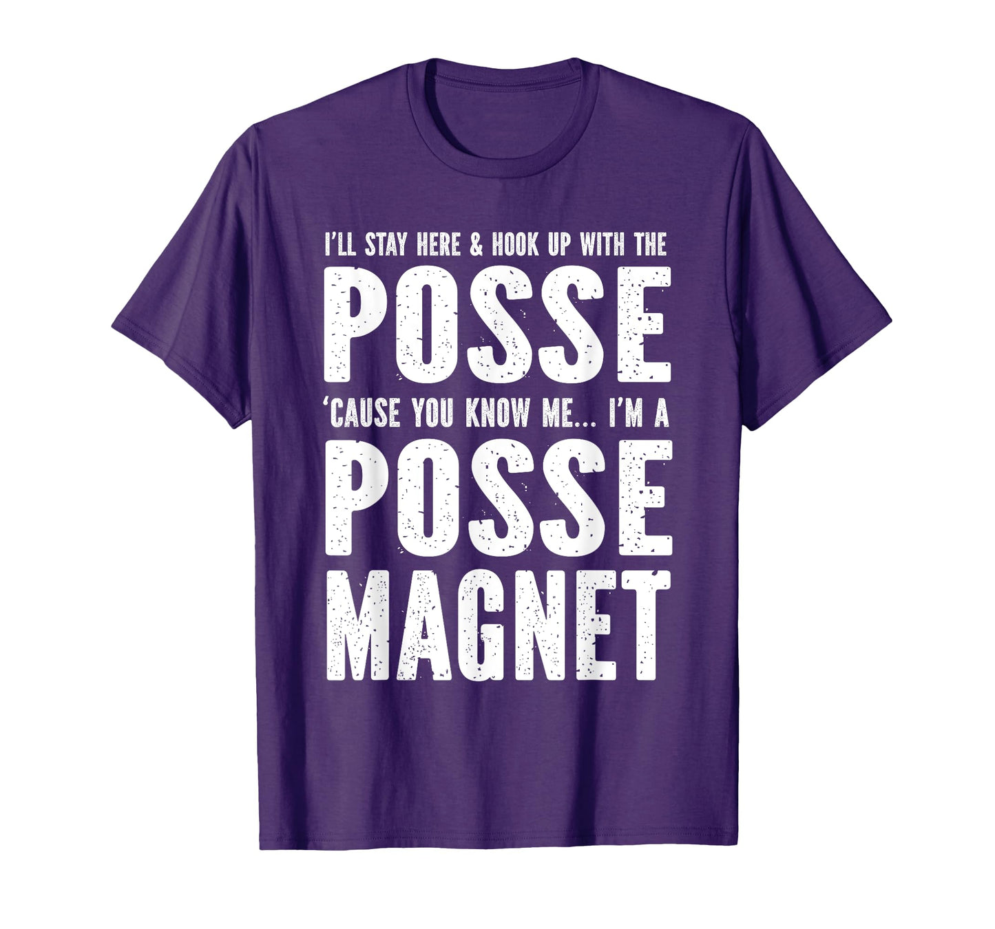 Posse Magnet Full Funny SPN T-Shirt