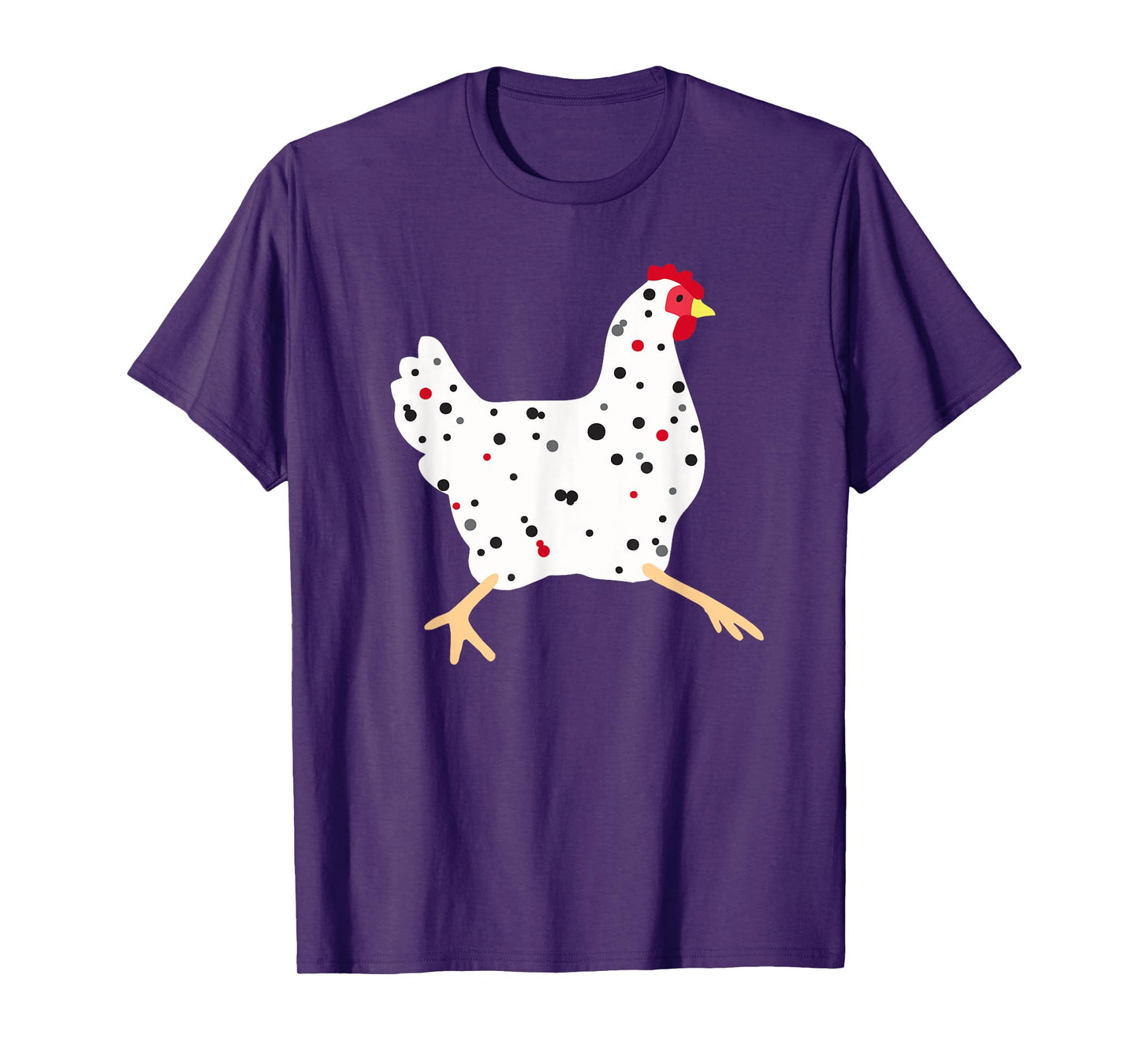 Chicken Hen Cute Polka Dot Chicken T-Shirt